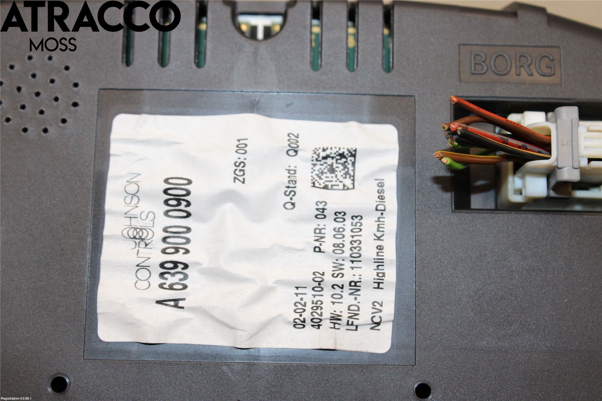 Mercedes-Benz MB VITO/VIANO (W639) 04-14 Instrument Komb