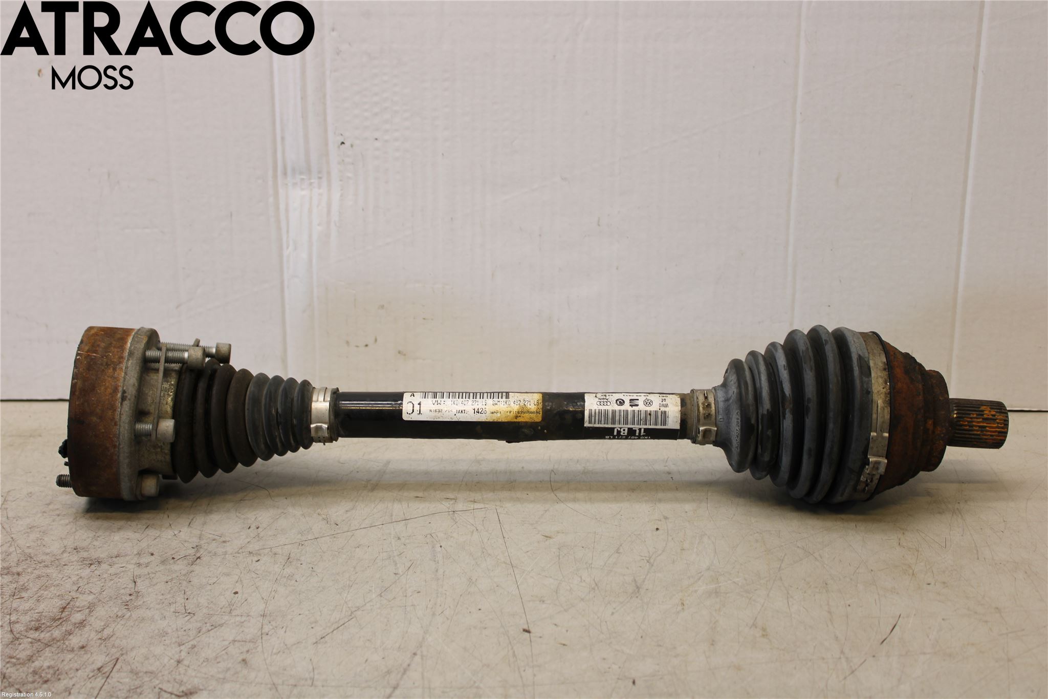 Volkswagen VW GOLF / E-GOLF VII 13-20 Drivaxel Fram Vänster