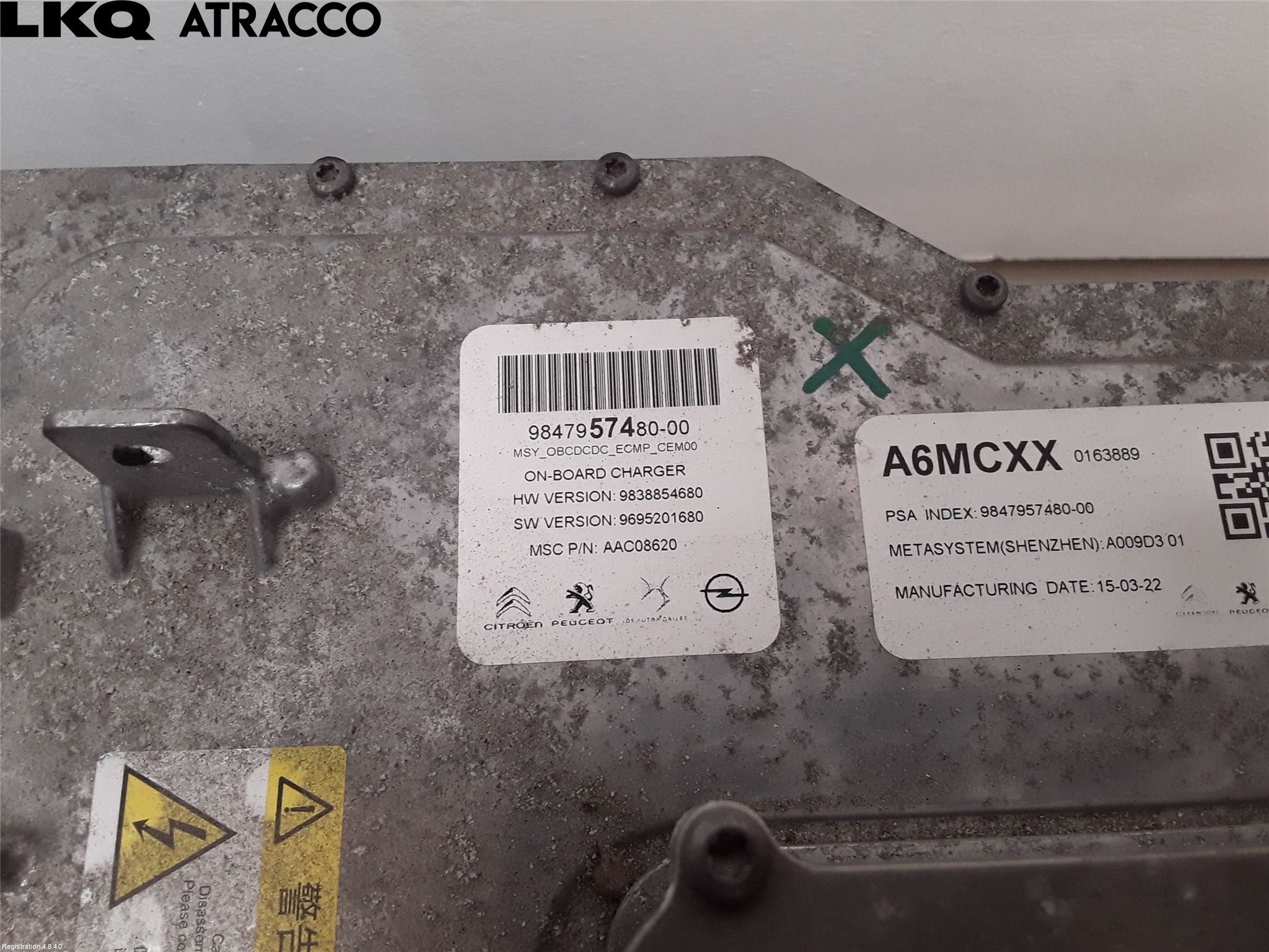 Citroen C4/E-C4 C4X/E-C4X III 21- Inverter Hybrid