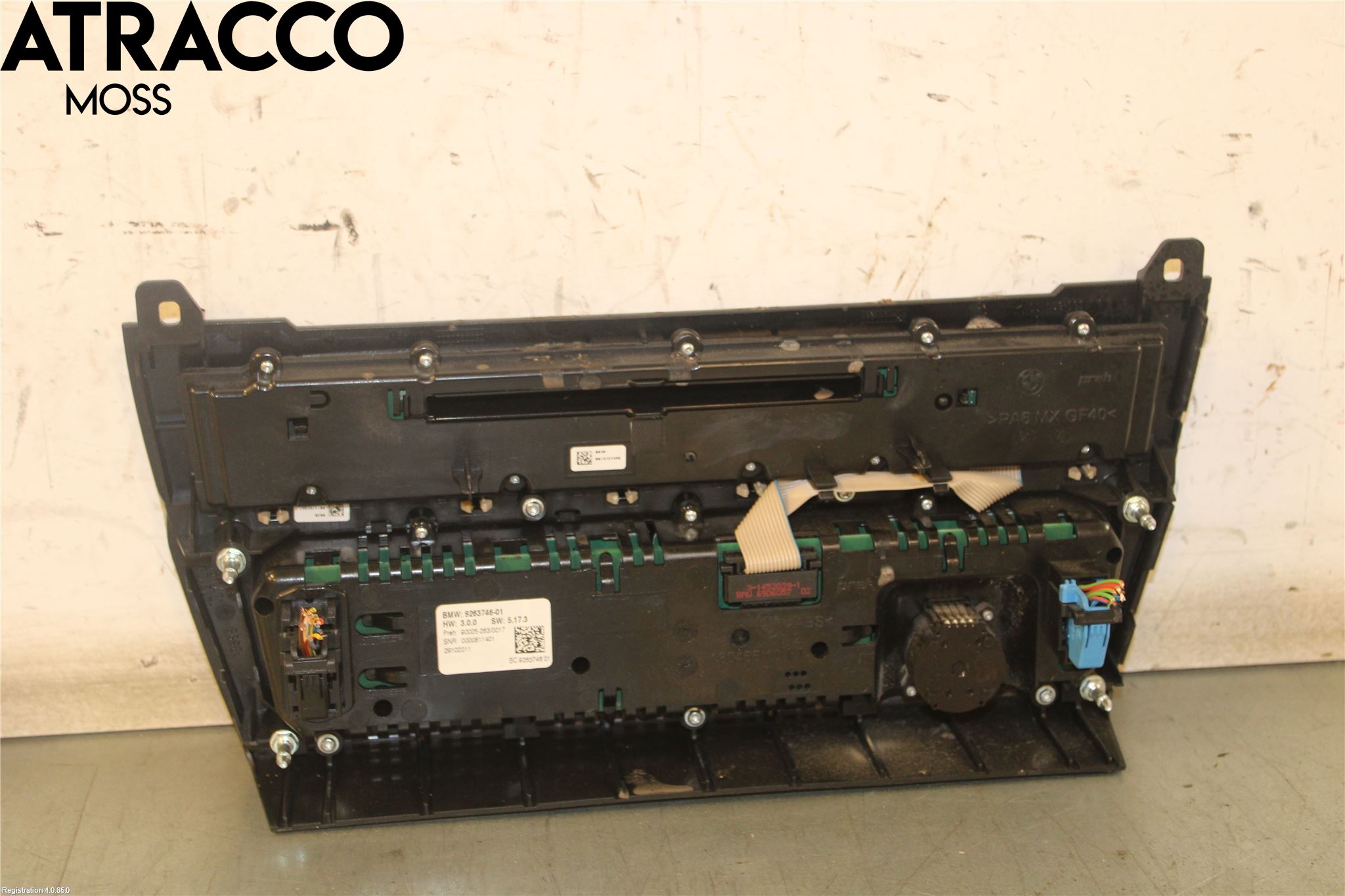 BMW 5 F10/F11/F18 09-17 Ac Styrenhet Ac Manöveren