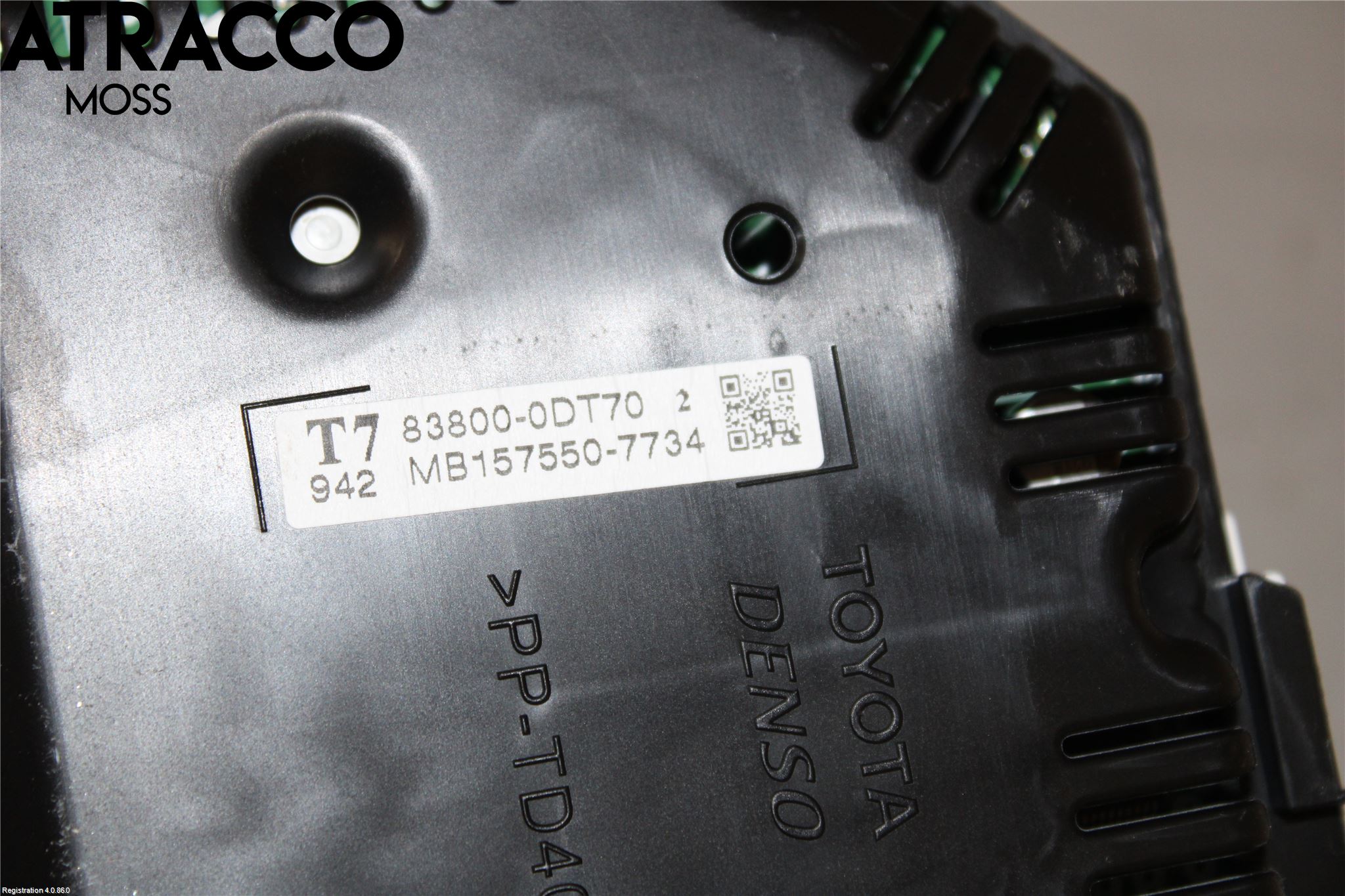 Toyota YARIS XP130 12-14 Instrument Komb