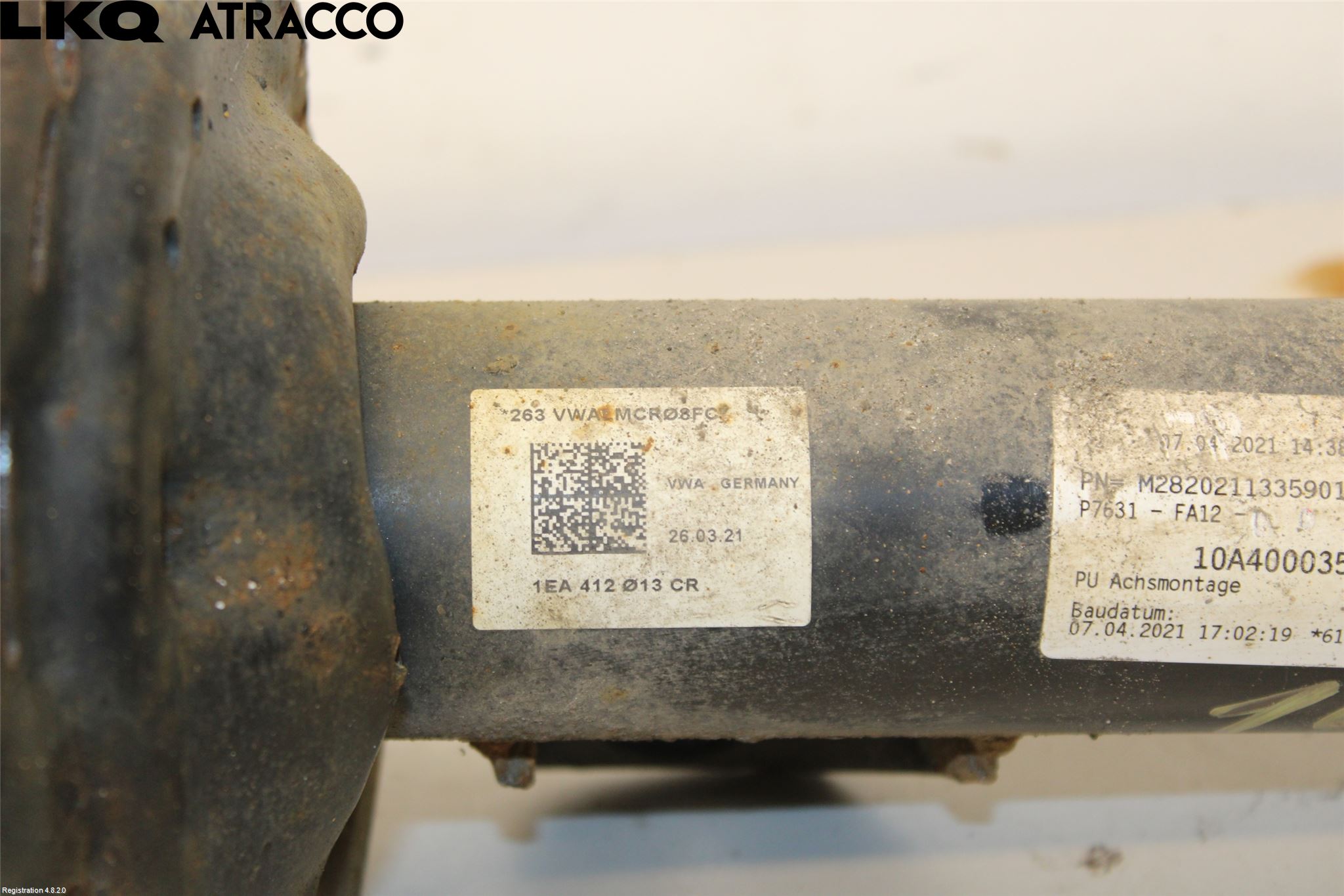 Volkswagen VW ID.3 21- Fjäderben Fram Vänster