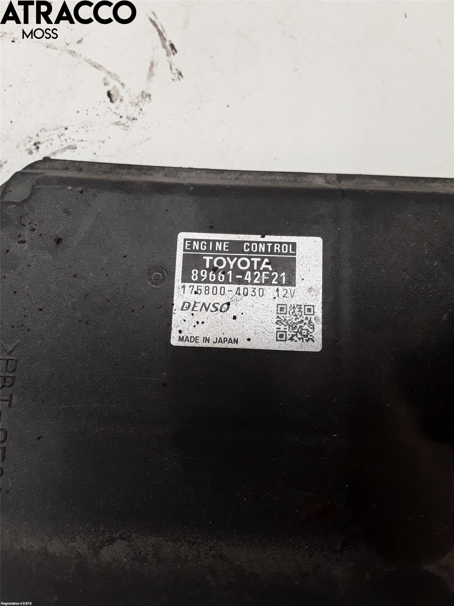 Toyota RAV 4 06-12 Styrenhet Insprut Bensin