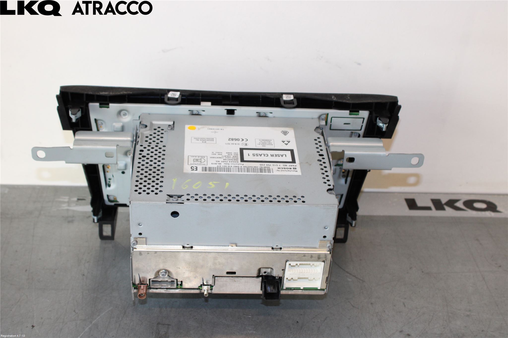 Nissan X-TRAIL 14-21 Cd Radio - Multimediapanel