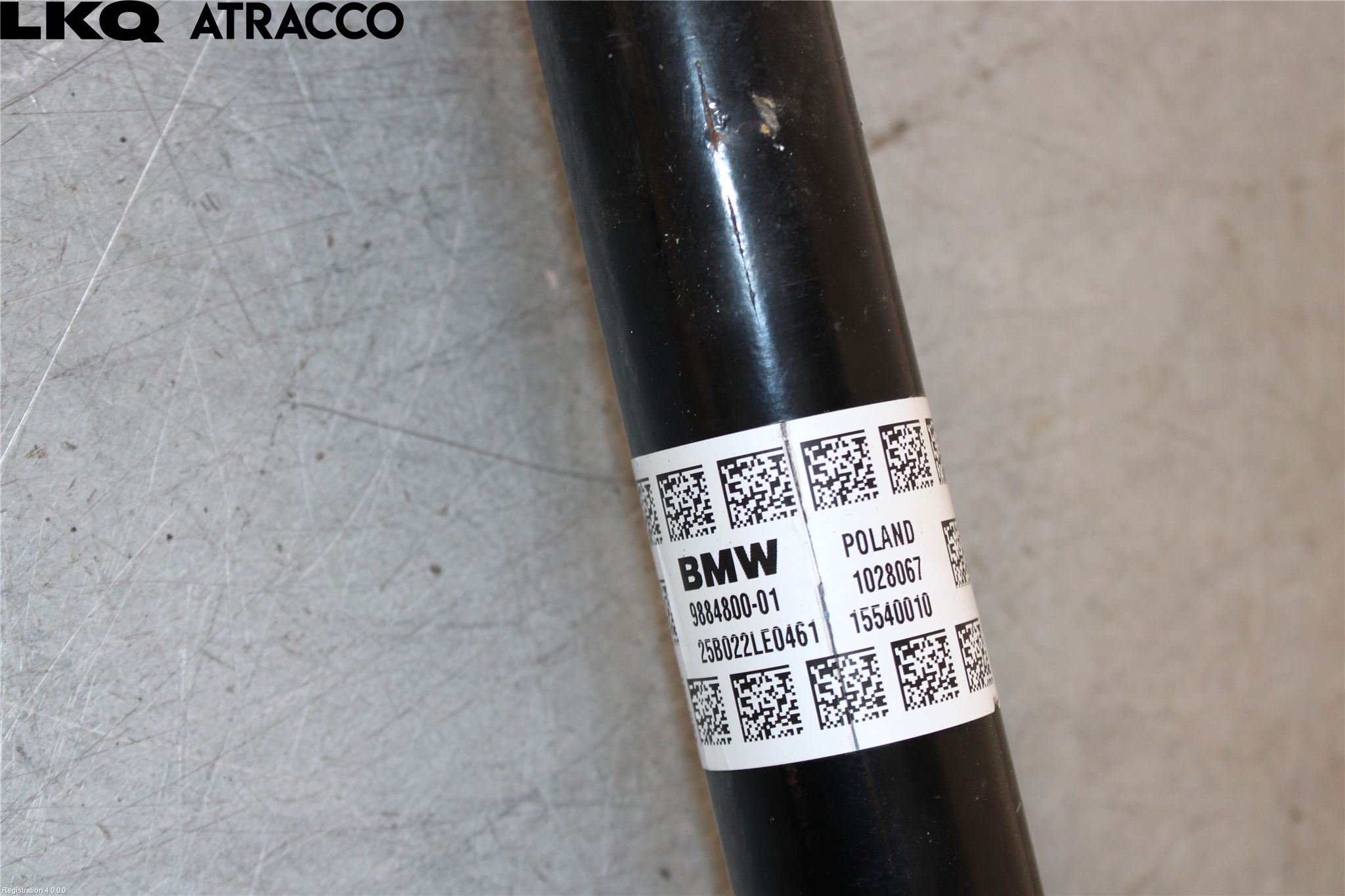 BMW X1/iX1 U11 23- Drivaxel Bak Höger