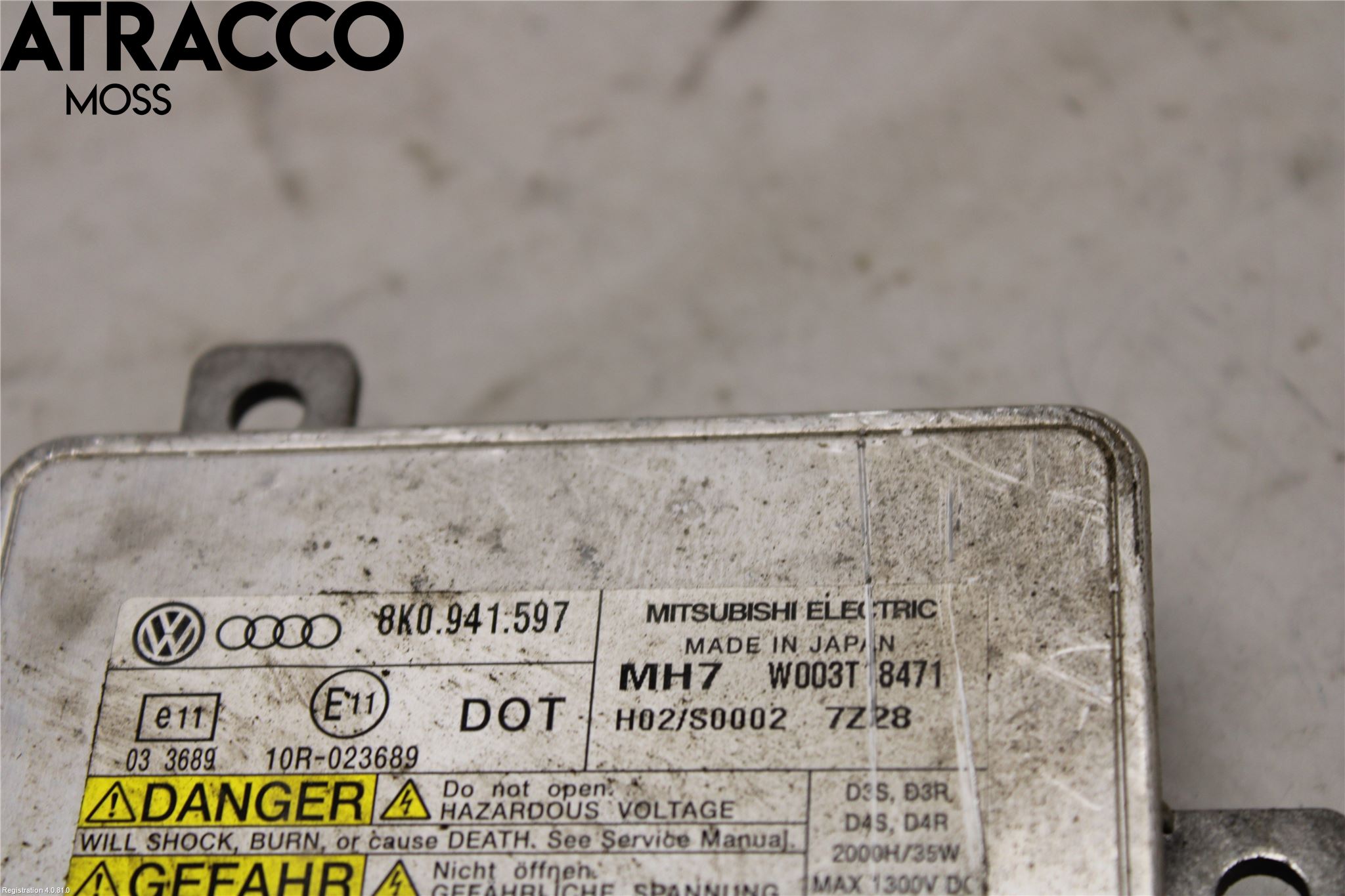 Audi A3/S3 05-13 Styrenhet Strålkastare