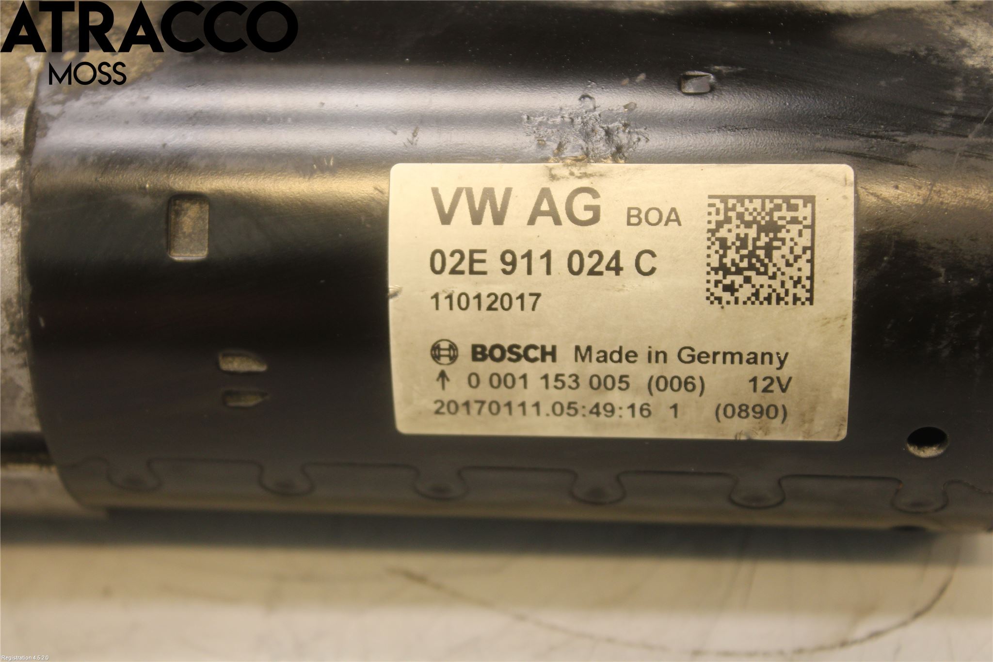 Volkswagen VW TRANSP/CARAVELLE (T6) 16-22 Startmotor Diesel