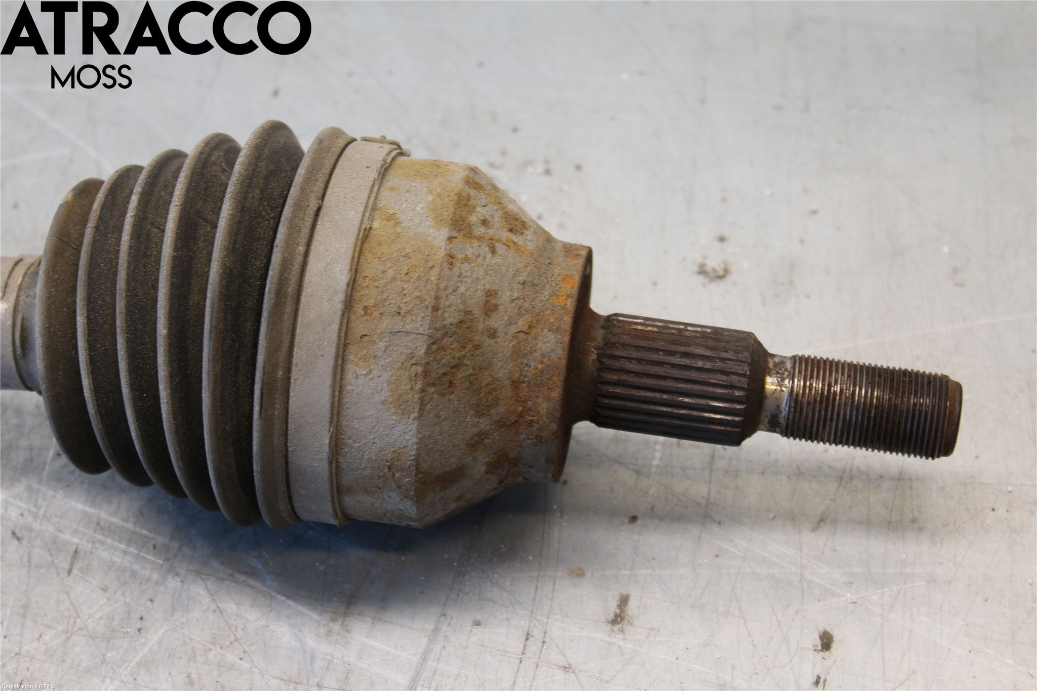 Ford TRANSIT/TOURNEO CONNECT 13-22 Drivaxel Fram Vänster