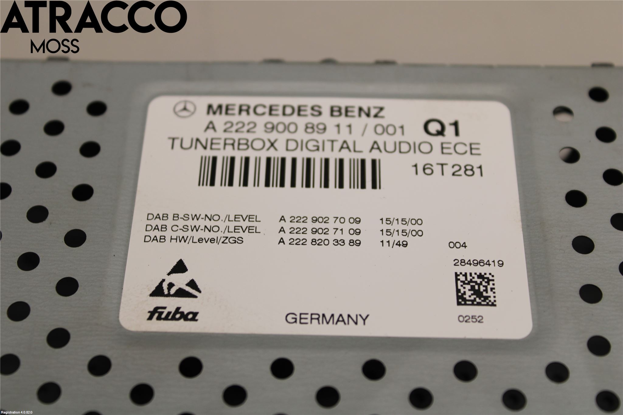 Mercedes-Benz MB E-KLASS (W213) 16-23 Radio