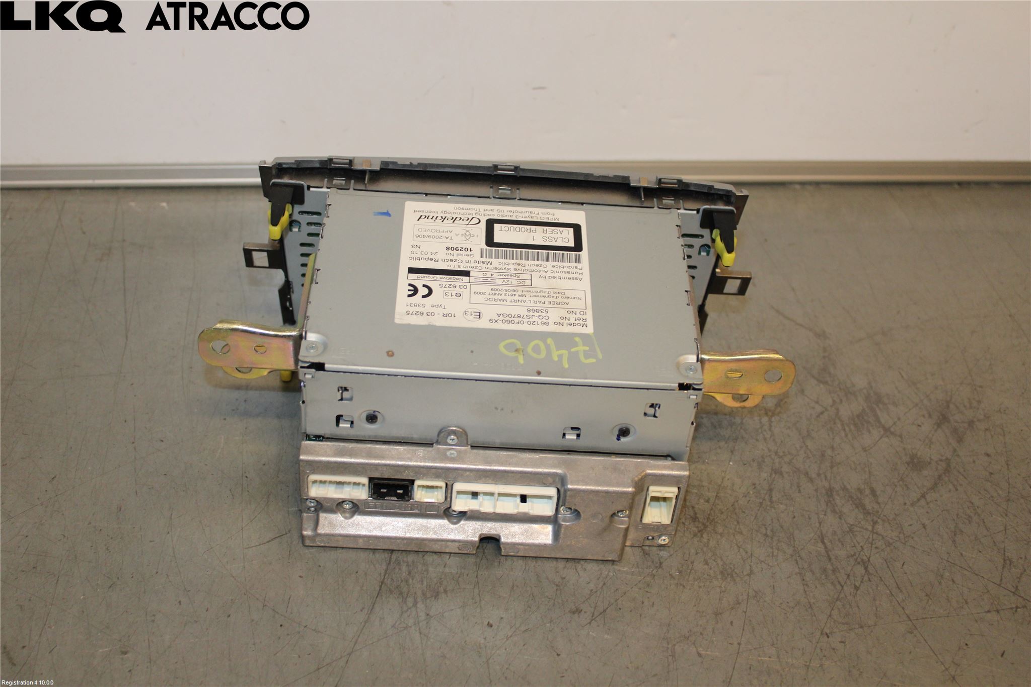 Toyota VERSO 09-18 Cd Radio - Multimediapanel