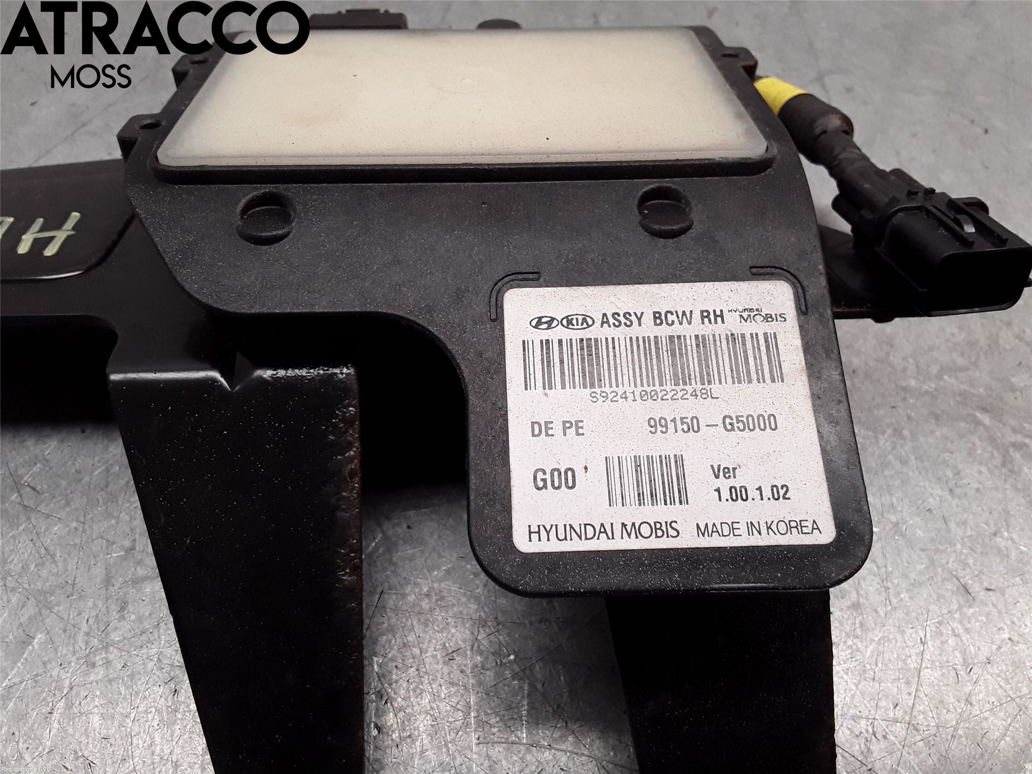 Kia NIRO (DE) 17-22 Sensor Övrigt
