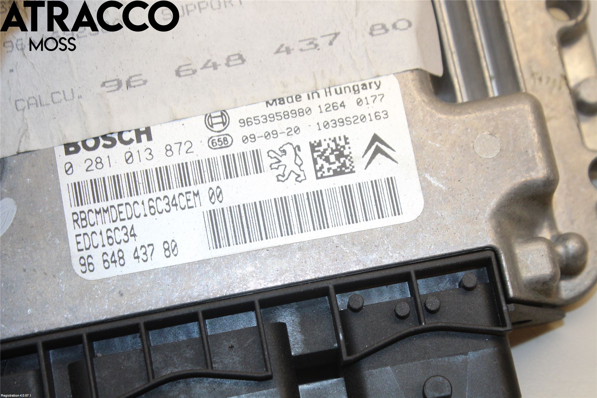 Peugeot 308 08-13 Styrenhet Insprut Bensin