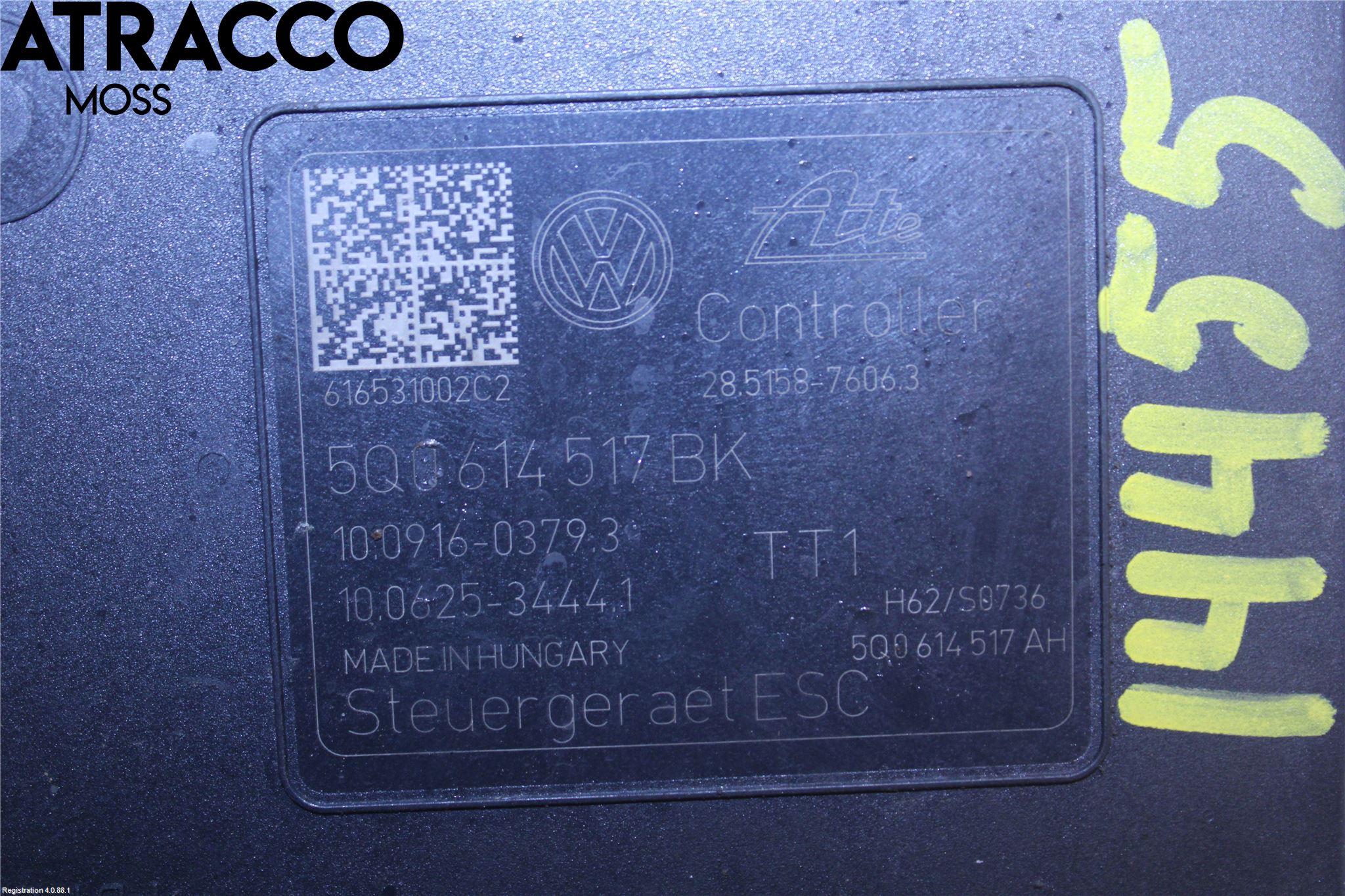 Volkswagen VW PASSAT 15-19 Abs Hydraulaggregat