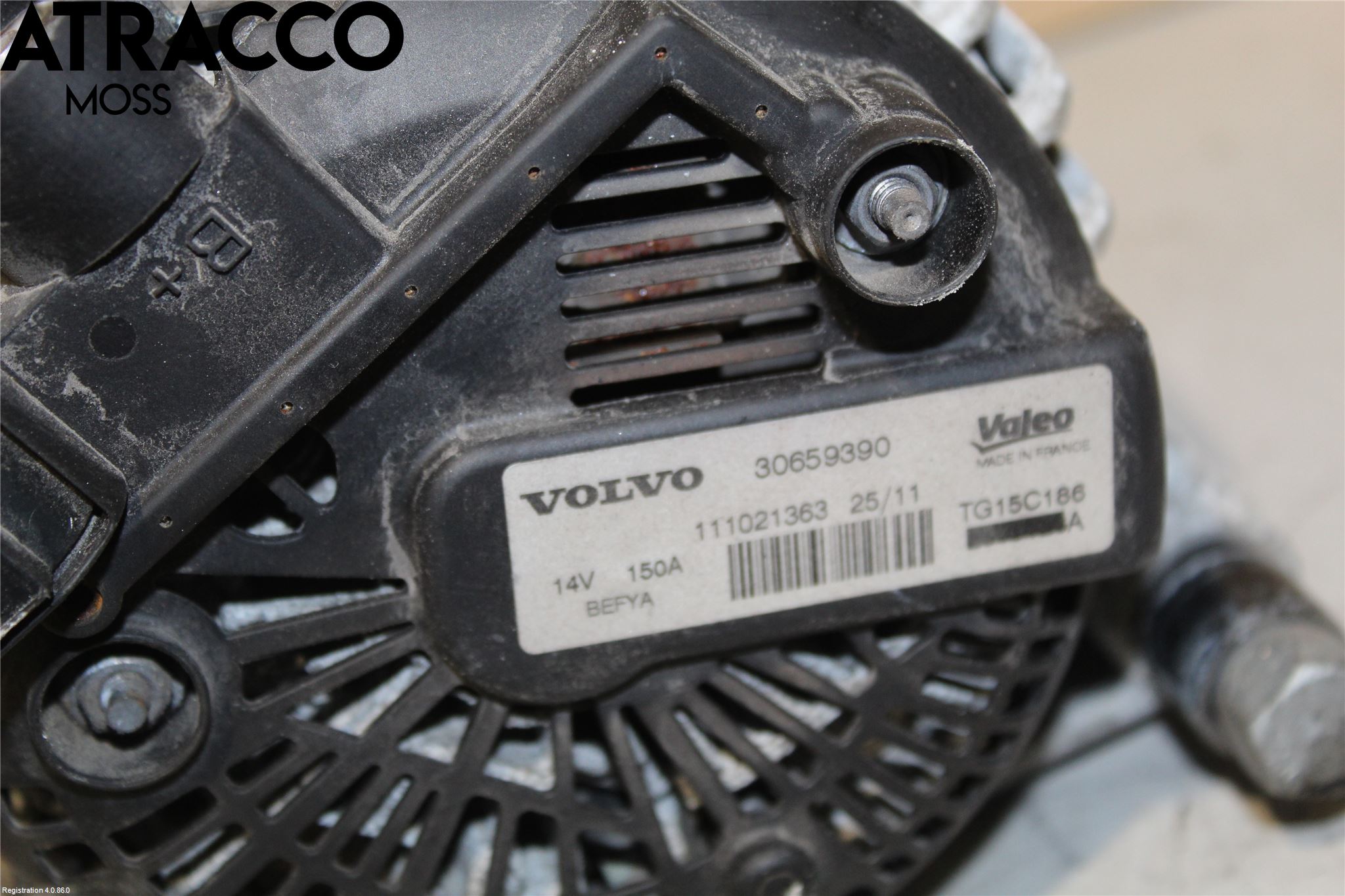 Volvo V50 08-12 Generator