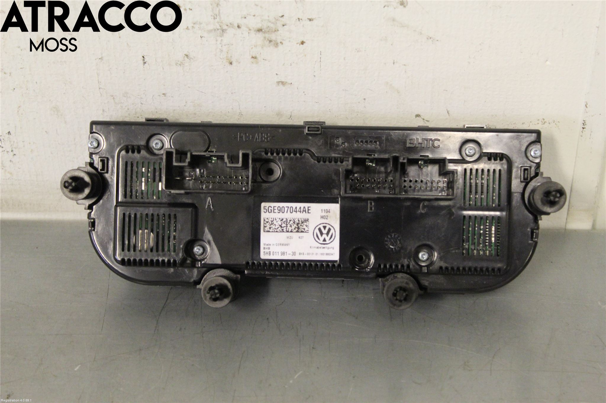 Volkswagen VW GOLF / E-GOLF VII 13-20 Ac Styrenhet Ac Manöveren