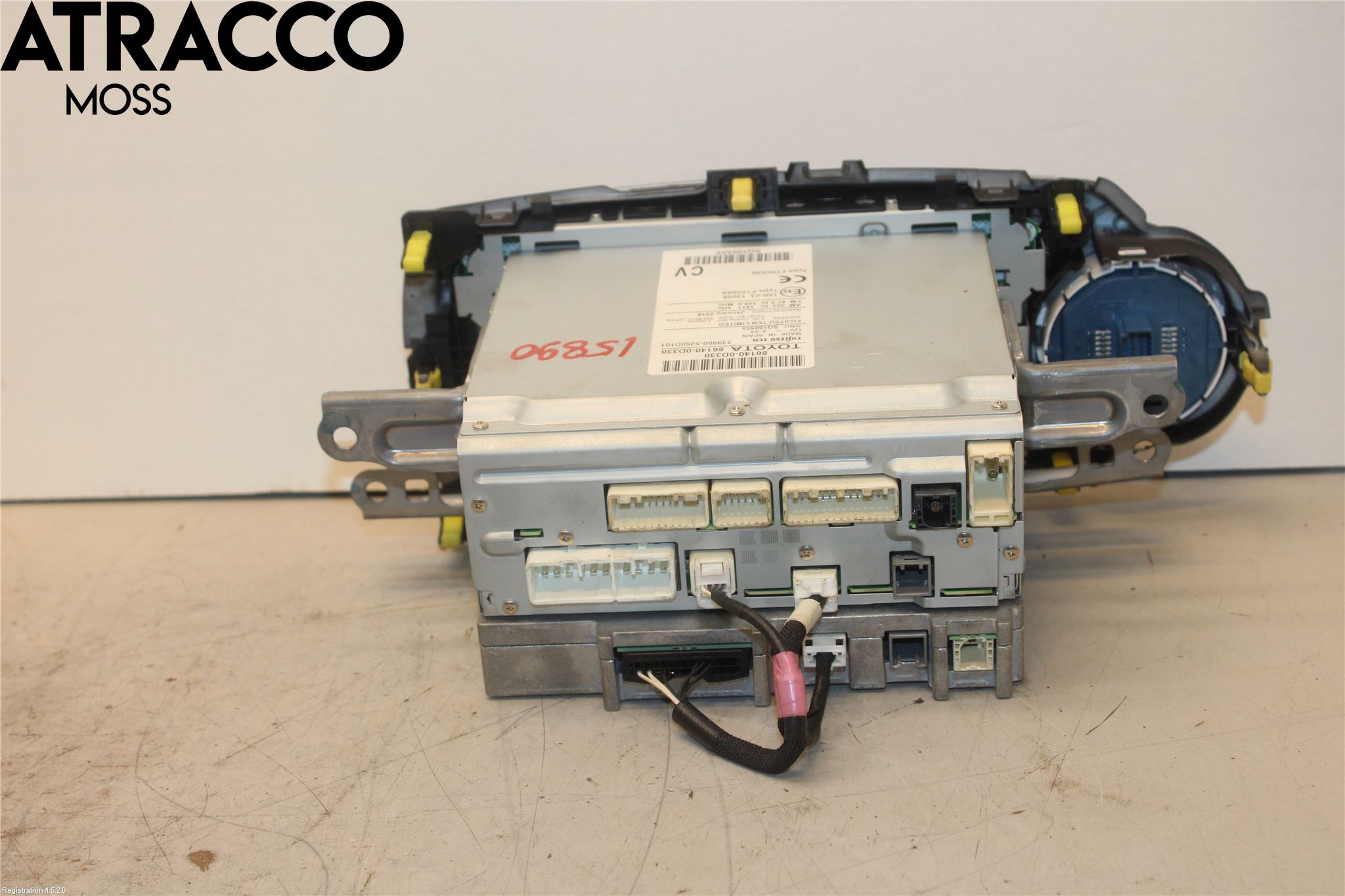 Toyota YARIS XP130 15-20 Cd Radio - Multimediapanel