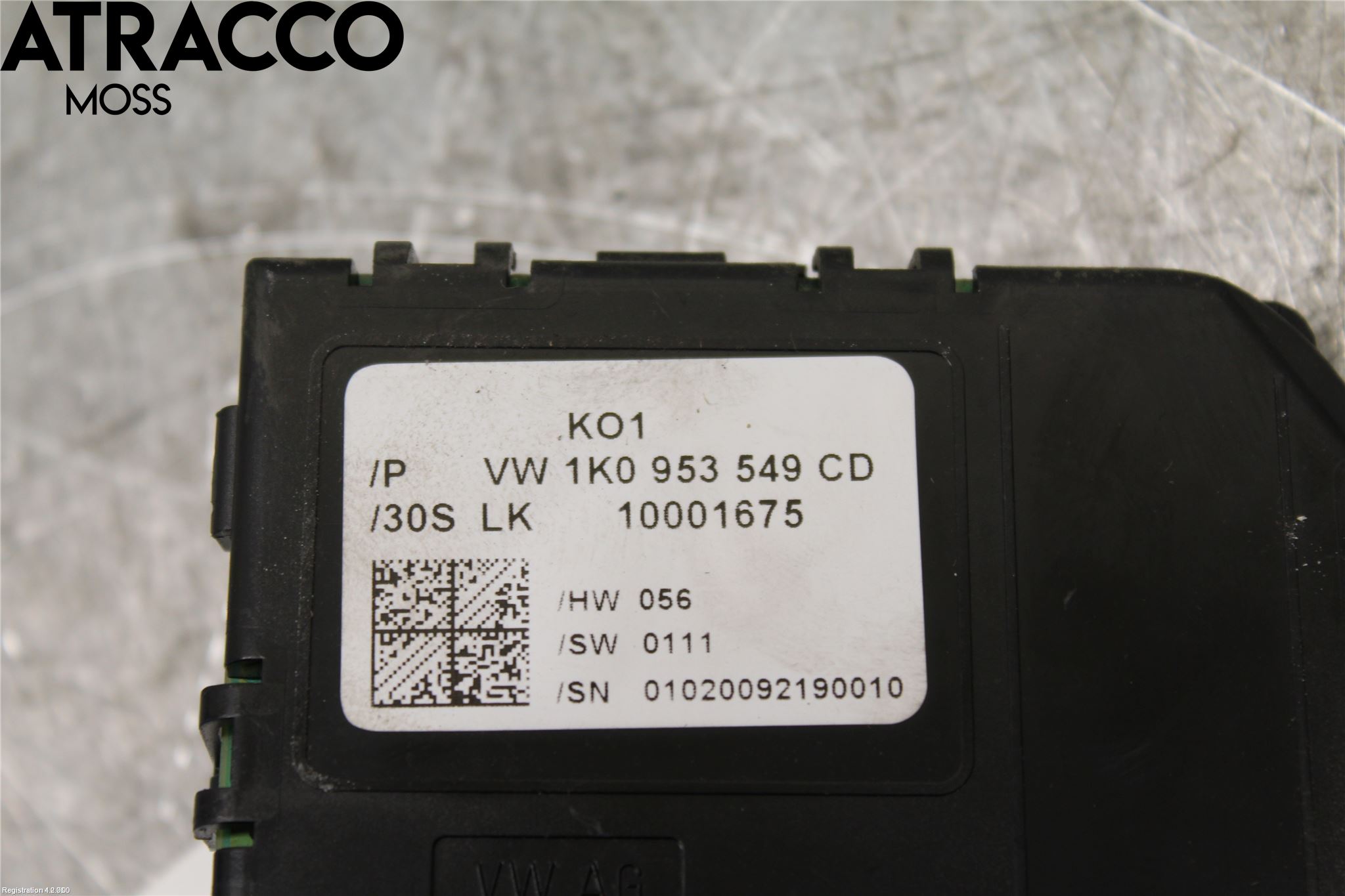 Volkswagen VW GOLF PLUS/CROSS GOLF 04-14 Styrenhet Övrigt