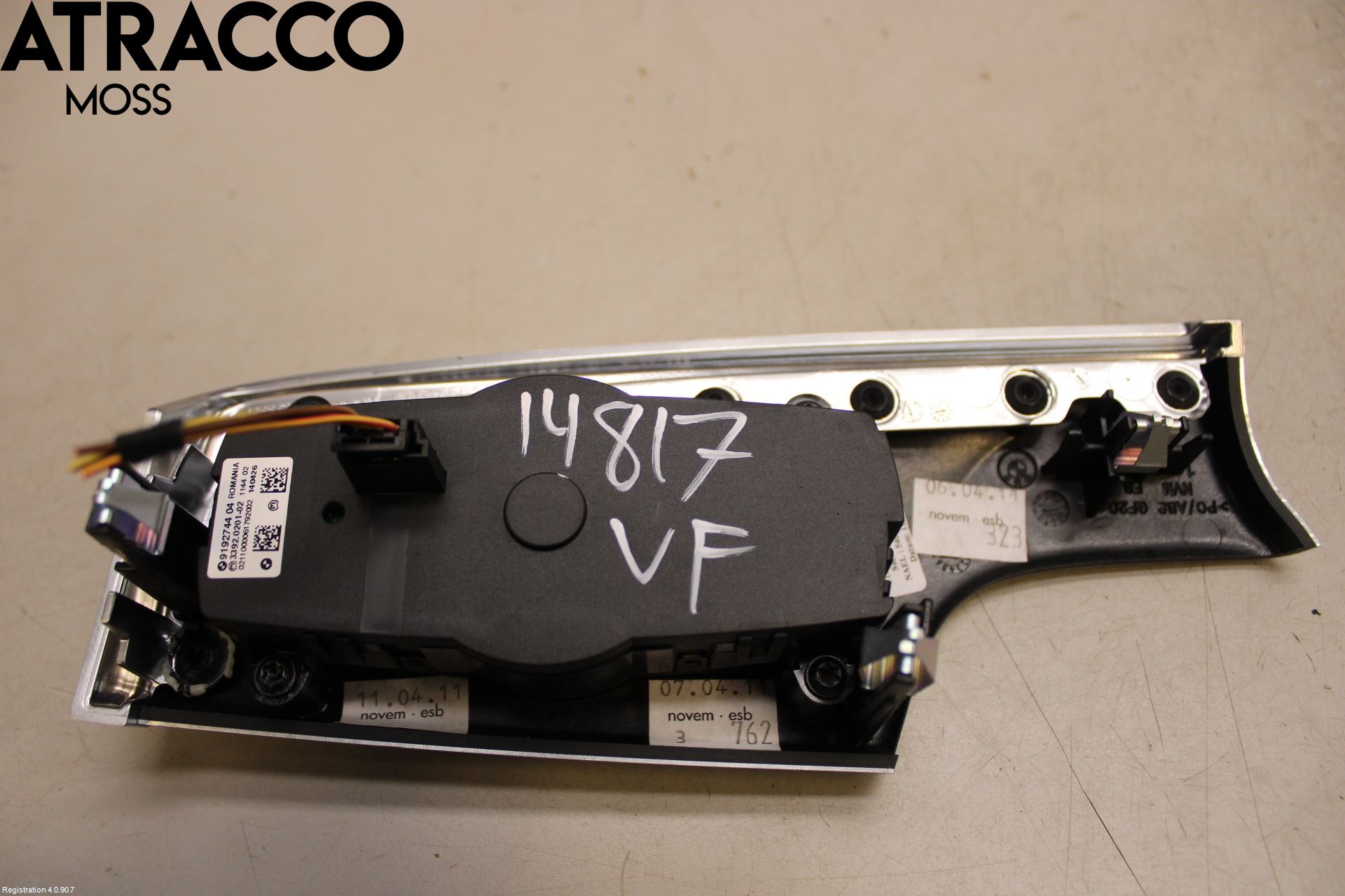 BMW 5 F10/F11/F18 09-17 Strömställare Ljus