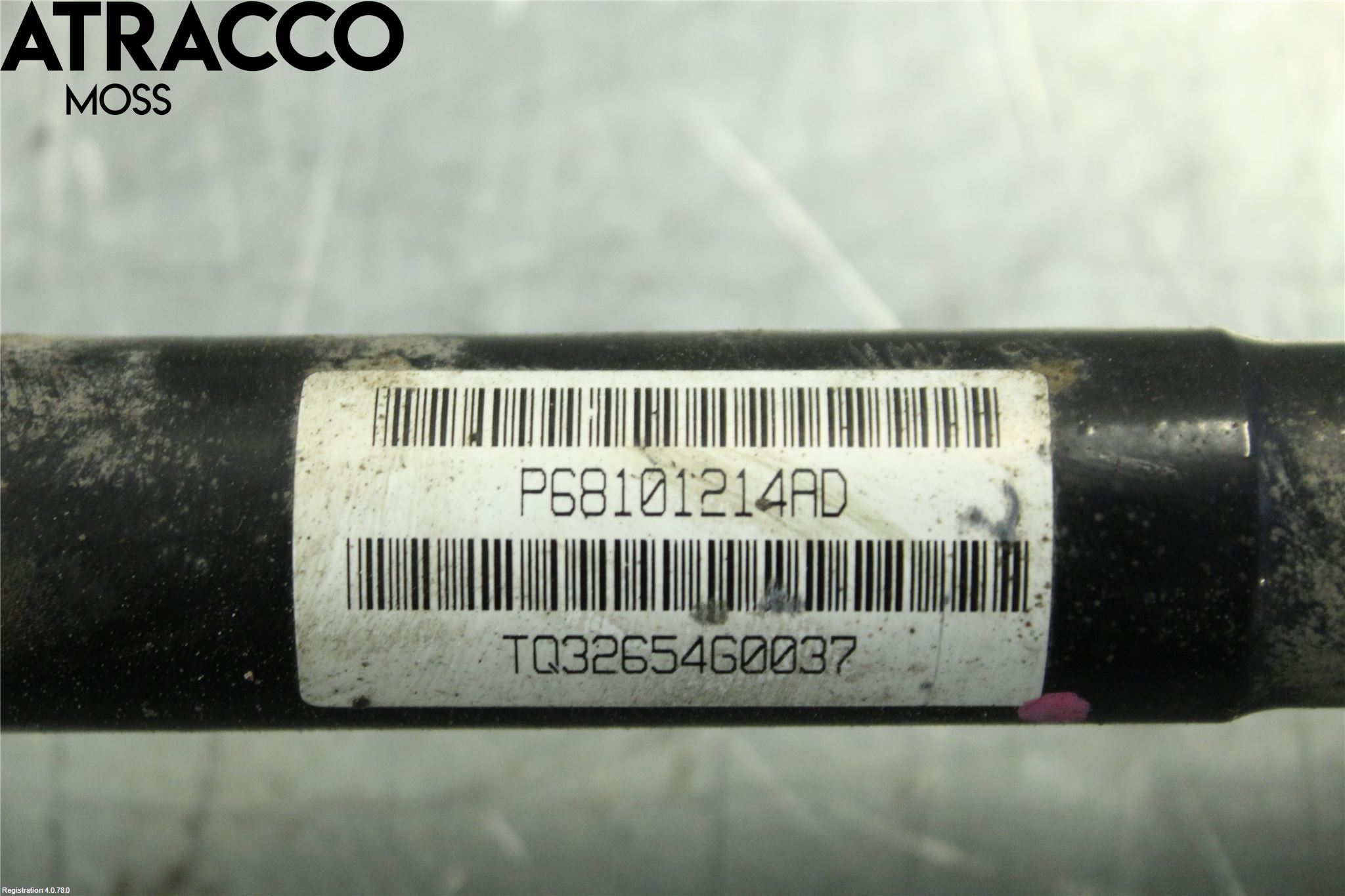 Fiat 500 07- Drivaxel Fram Höger