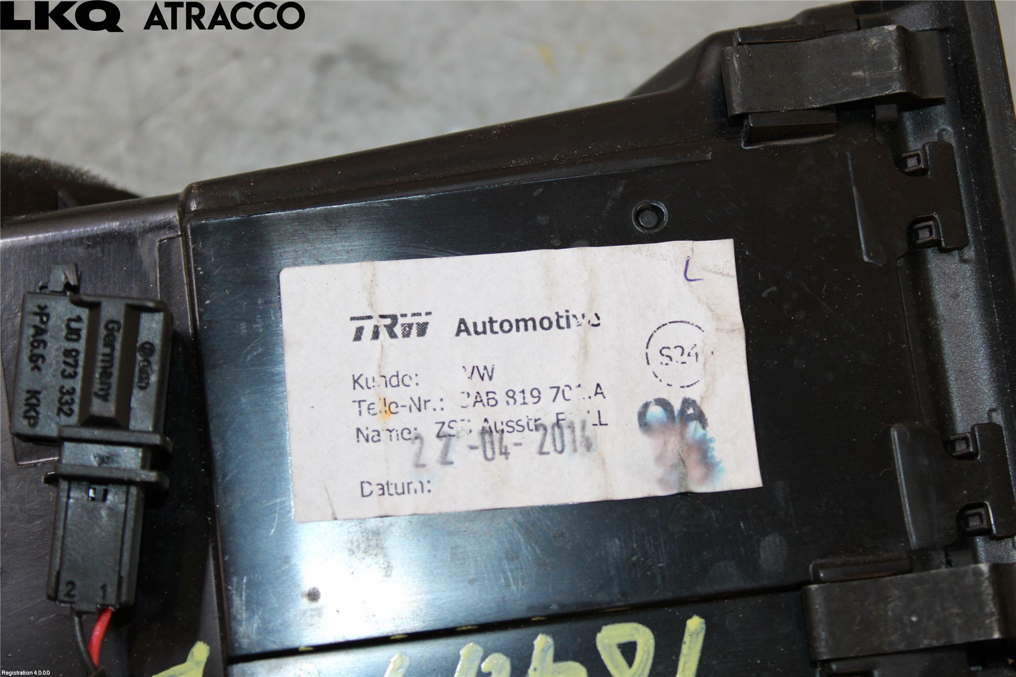 Volkswagen VW PASSAT 11-14 Defrosterkanal-Munstycke