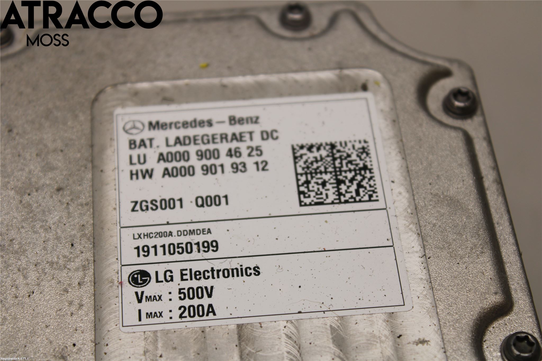 Mercedes-Benz MB EQC (N293) 20- Dc-Cd Omvandlare Hybrid