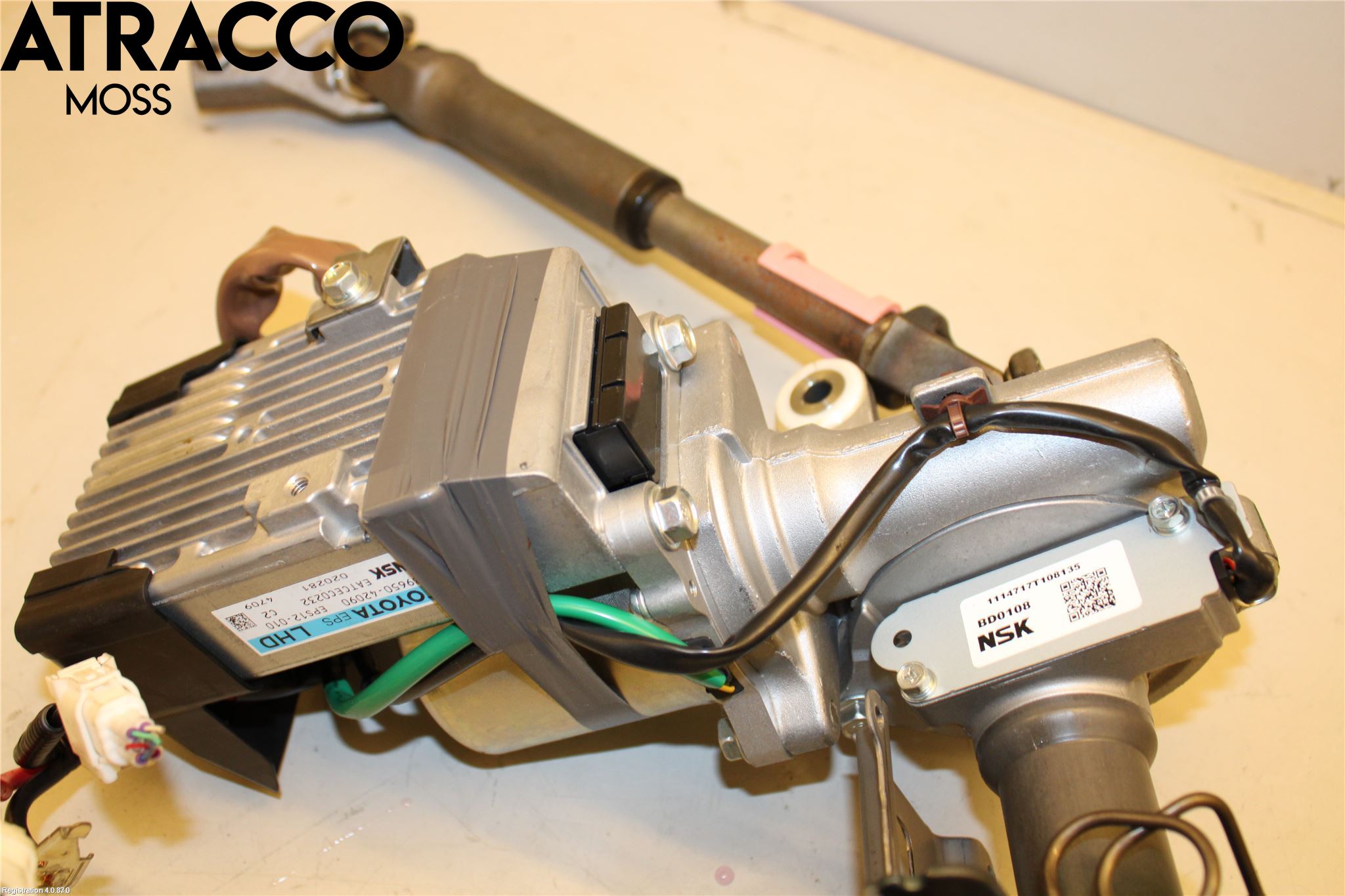 Toyota RAV4 13-18 Rattaxelagg Med Inb Servo