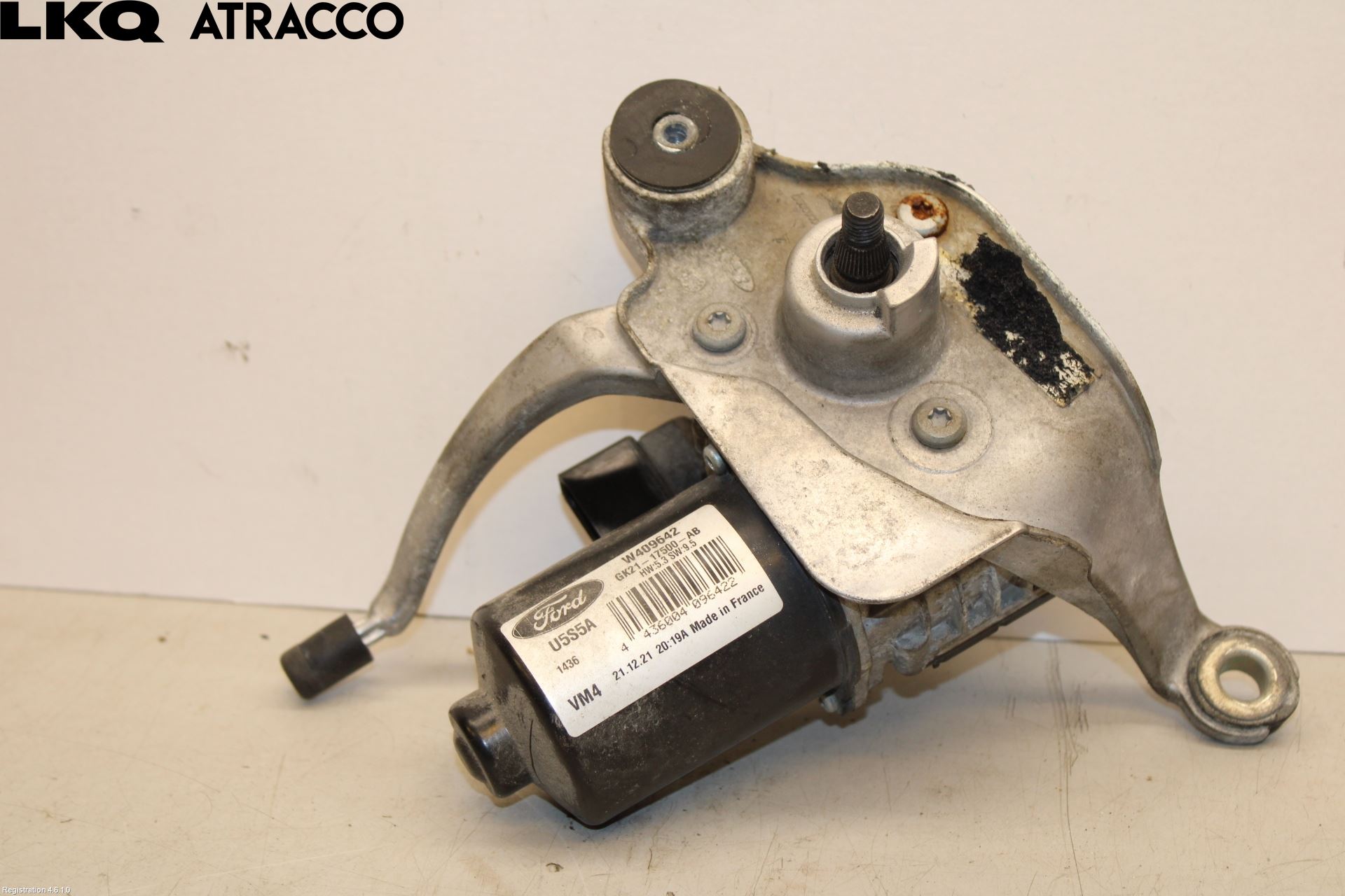 Ford TRANSIT/TOURNEO CUSTOM 13-24 Torkarmotor Vindruta