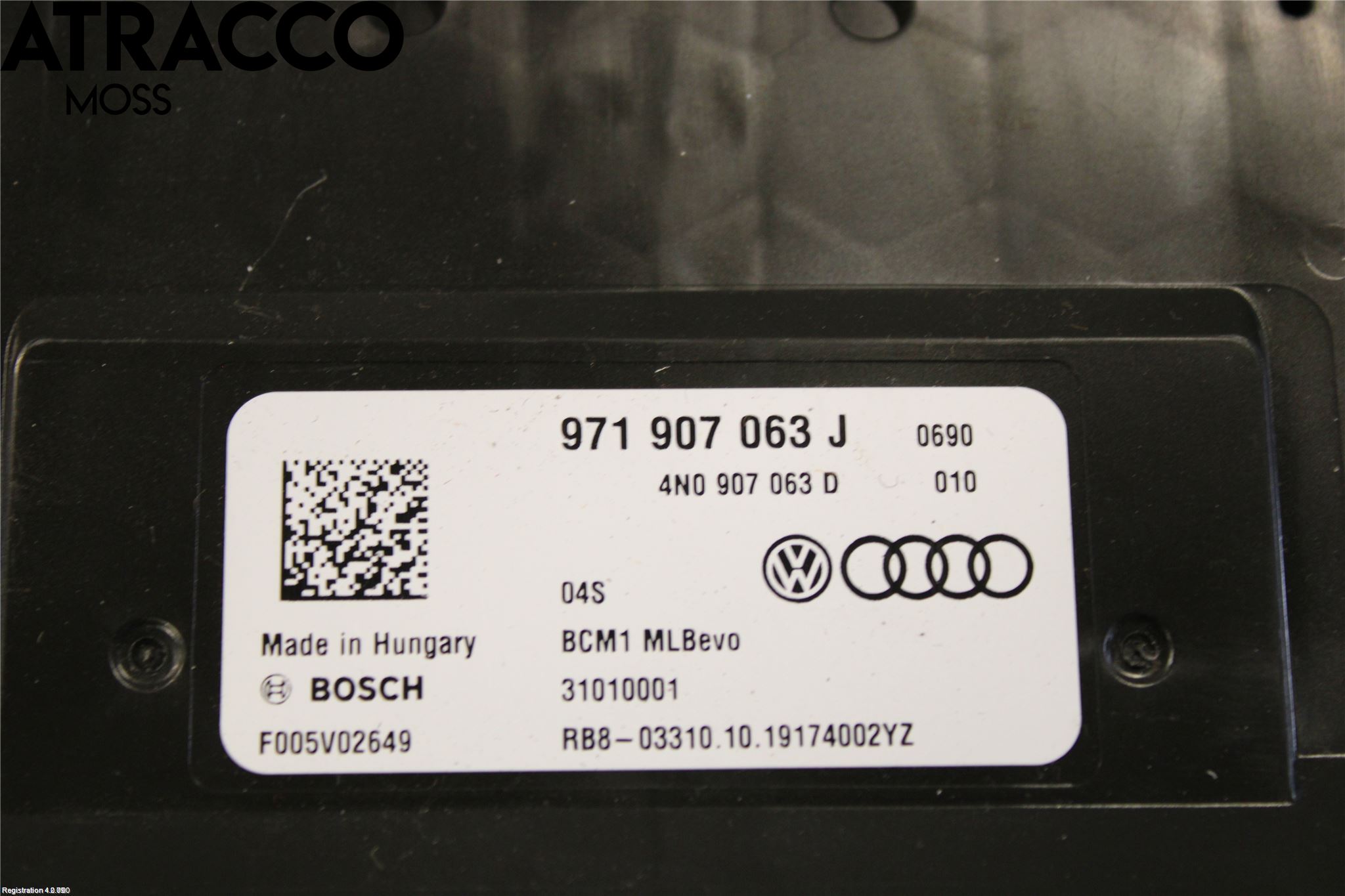 Porsche TAYCAN 20- Styrenhet Övrigt