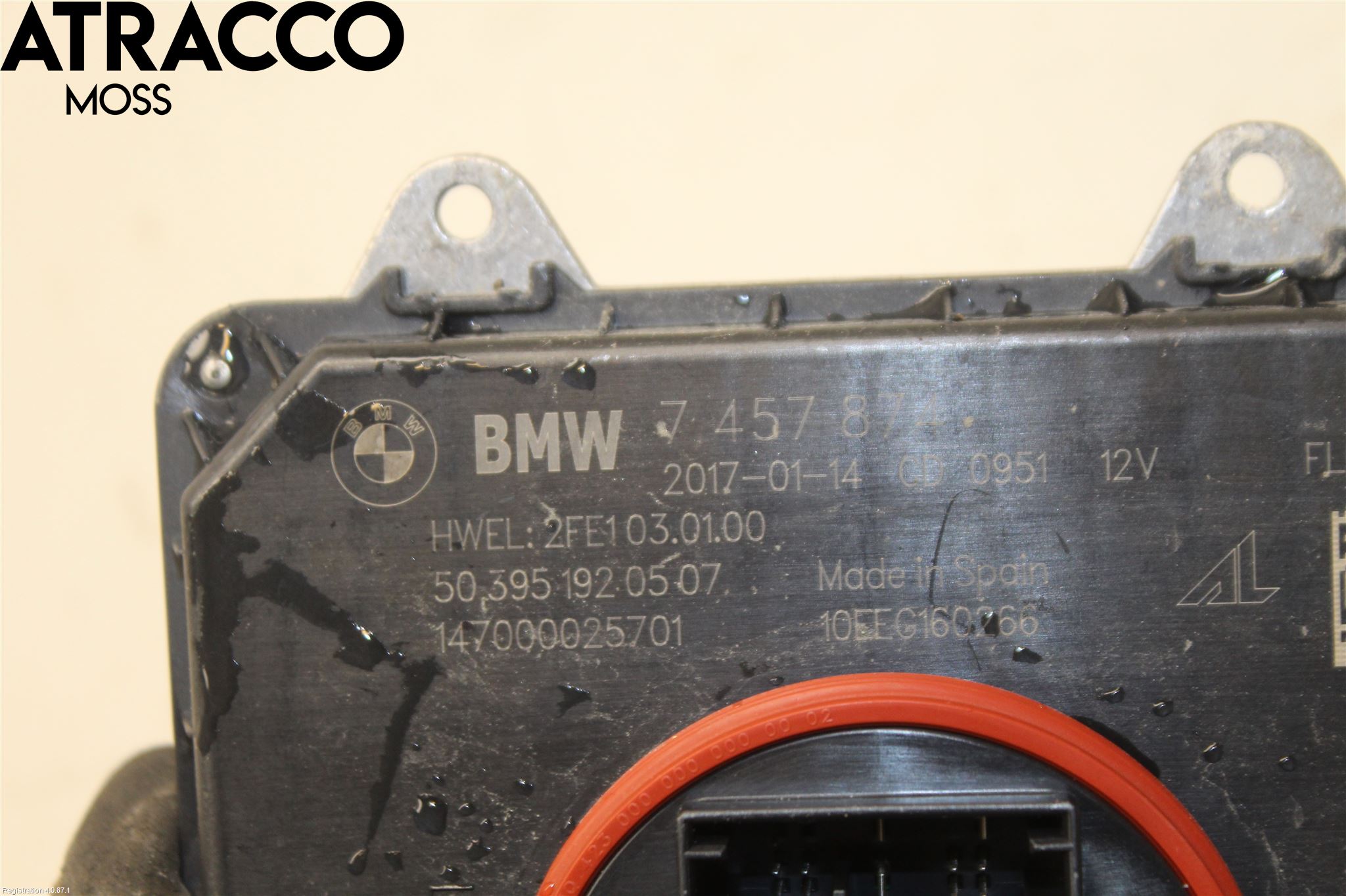 BMW 3 F30/F31/F80 12-19 Styrenhet Strålkastare