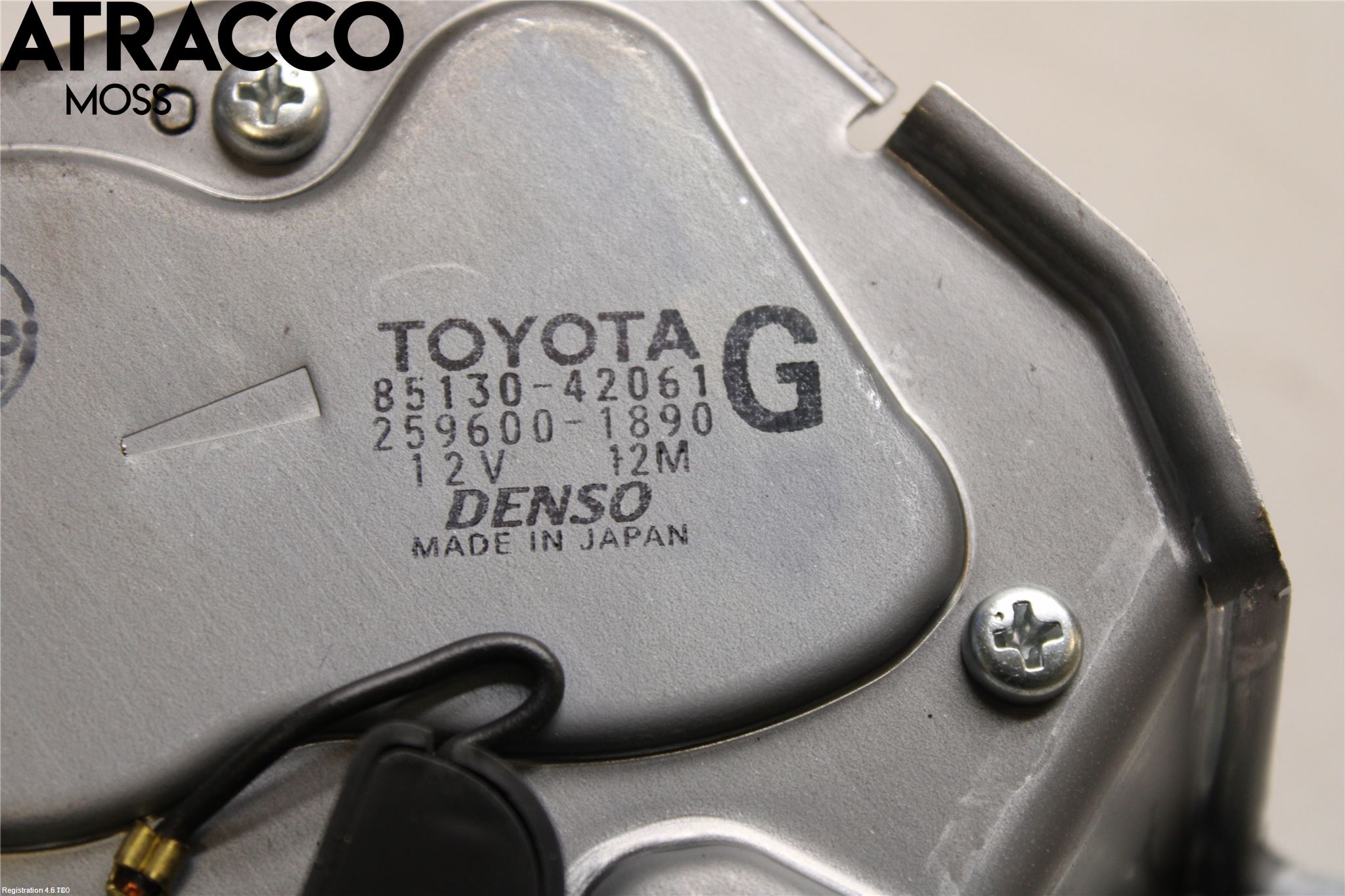 Toyota RAV 4 06-12 Torkarmotor Baklucka