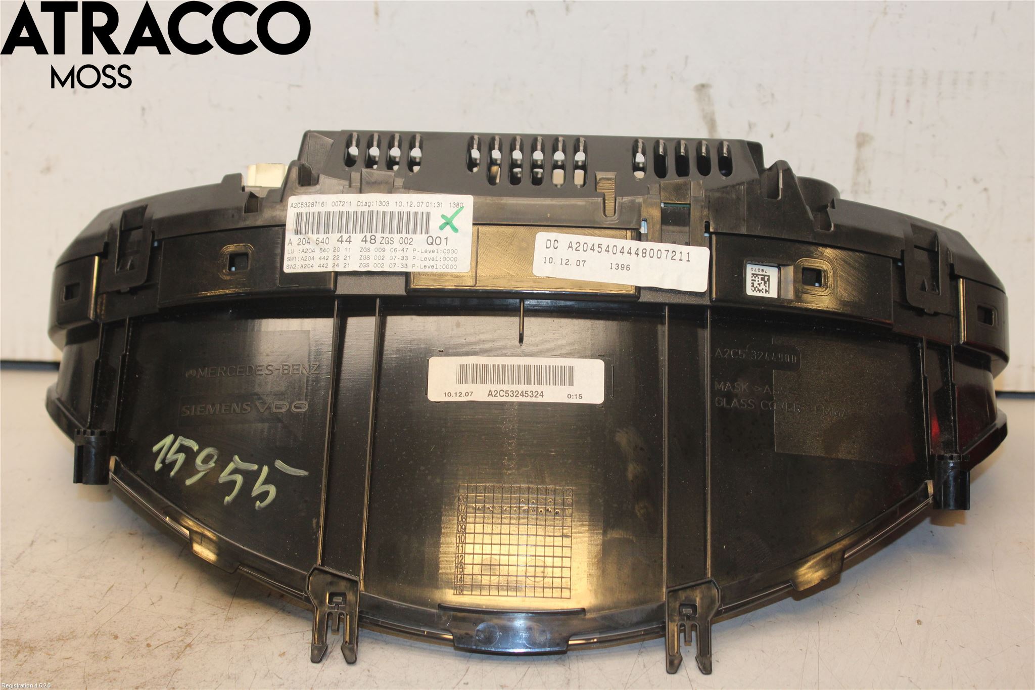 Mercedes-Benz MB C-KLASS (W204) 07-15 Instrument Komb