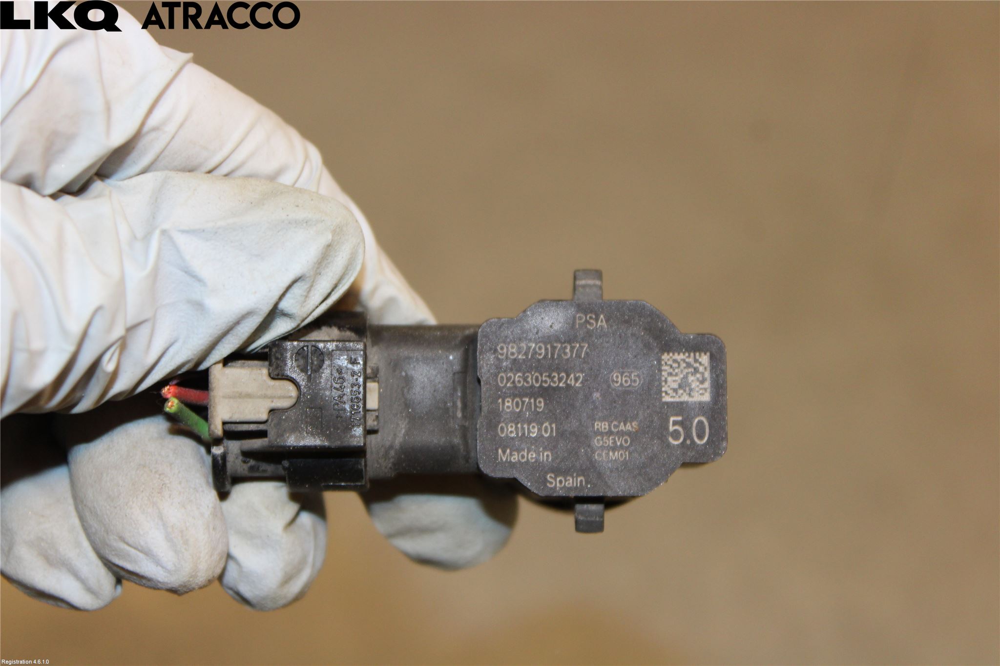 Peugeot 5008 17-24 Parkeringshjälp Backsensor