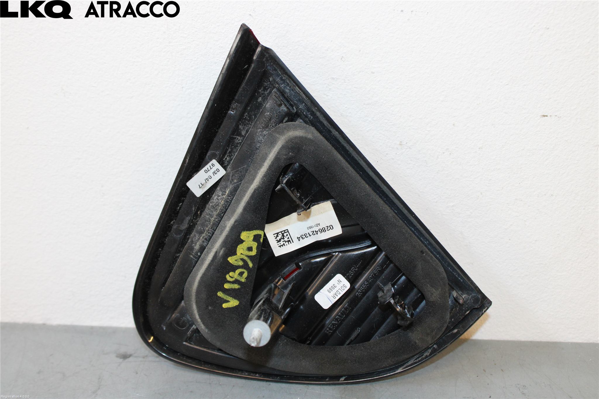 Renault CAPTUR 13-19 Bakljus Lucka Vä