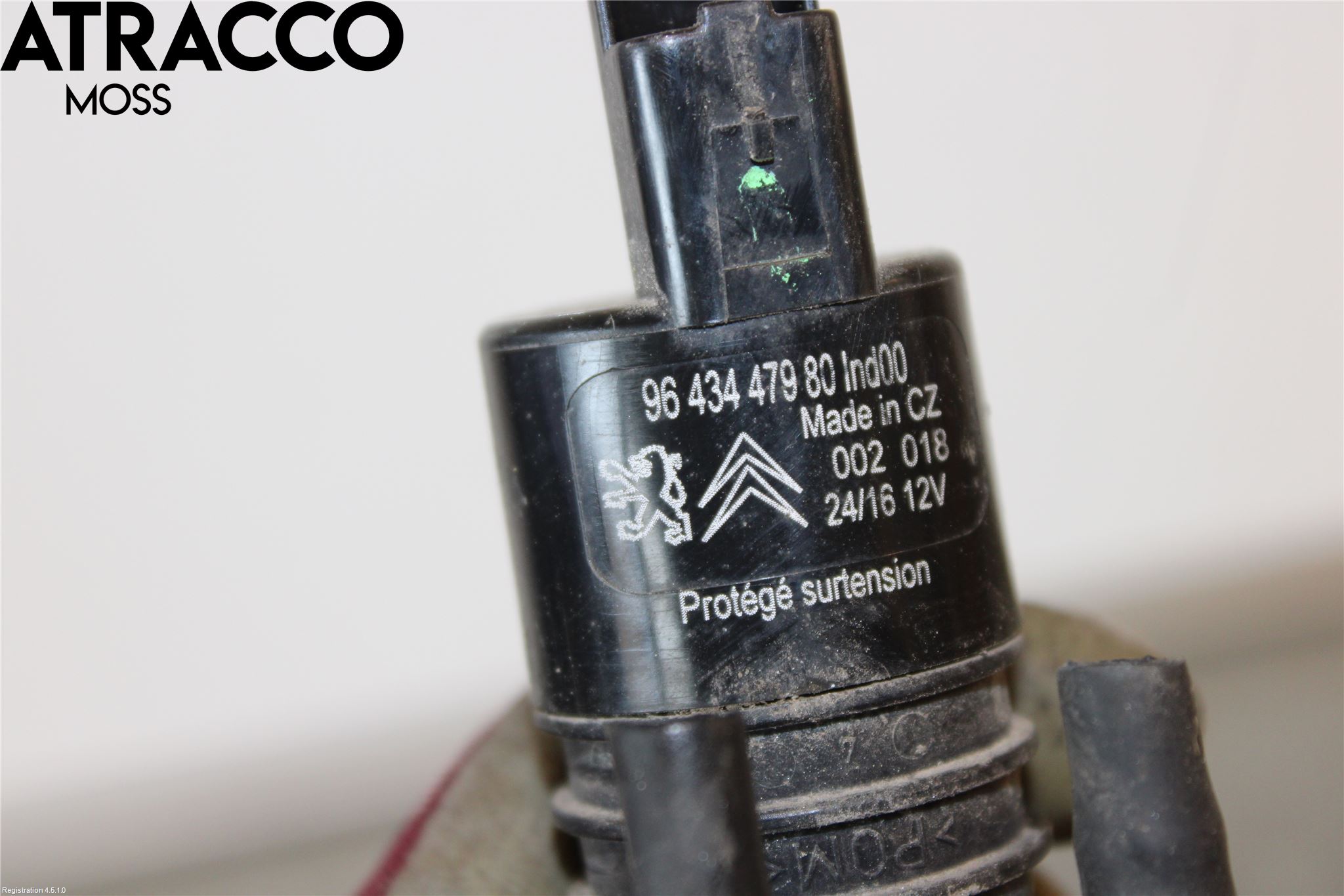 Citroen C4 CACTUS 14-20 Spolarpump Vindruta