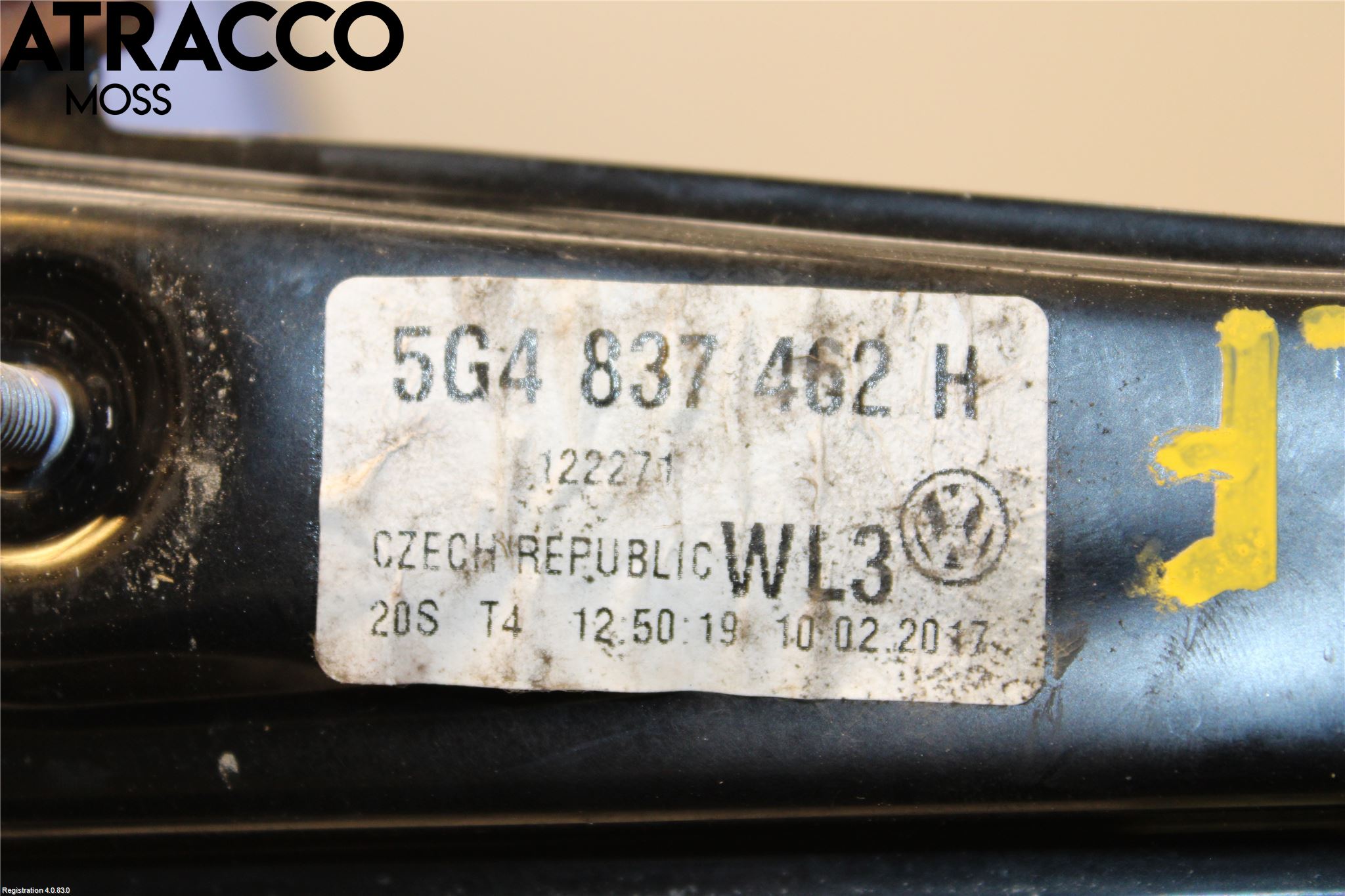 Volkswagen VW GOLF / E-GOLF VII 13-20 Fönsterhissmekanism