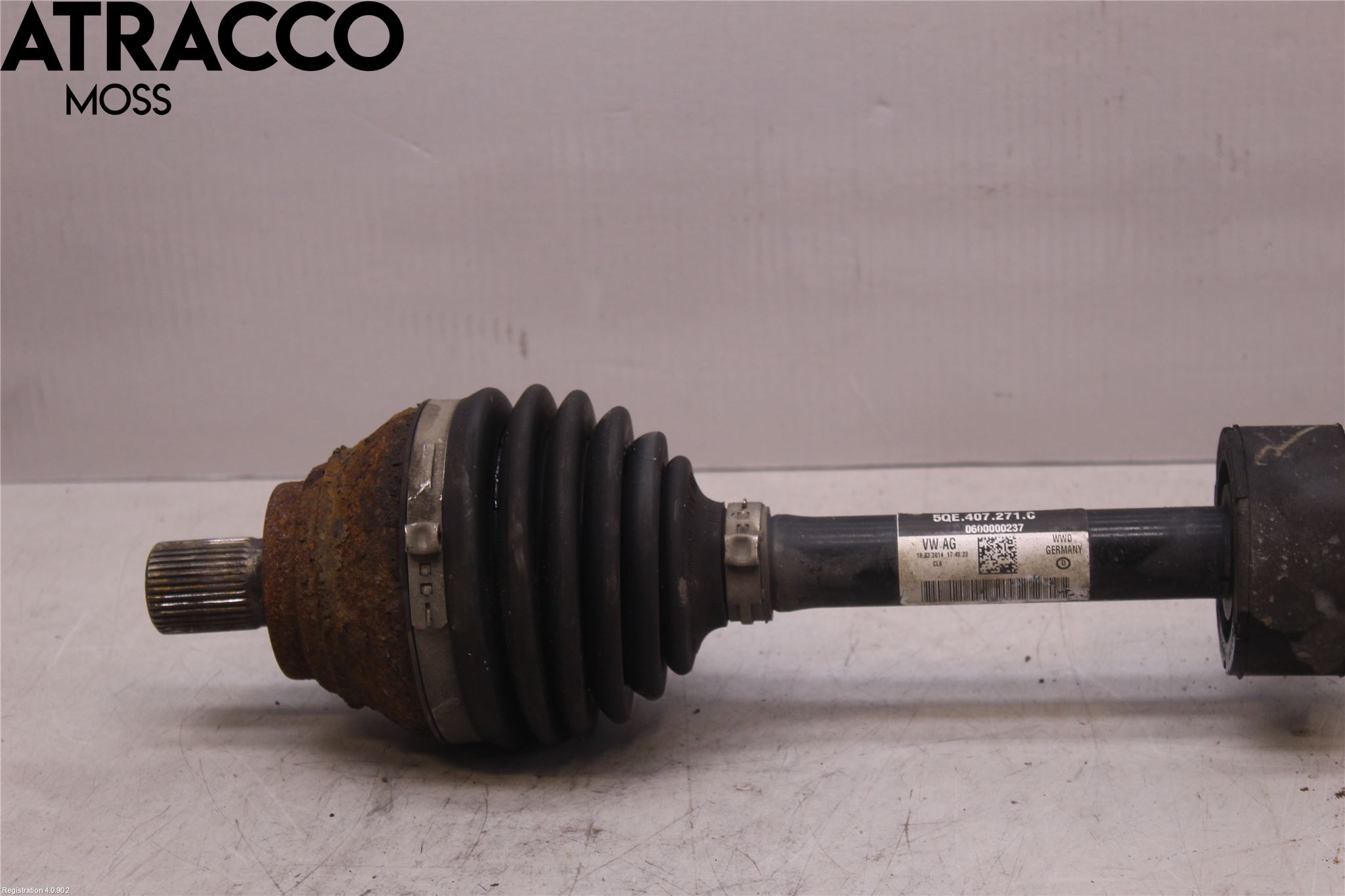 Volkswagen VW GOLF / E-GOLF VII 13-20 Drivaxel Fram Vänster