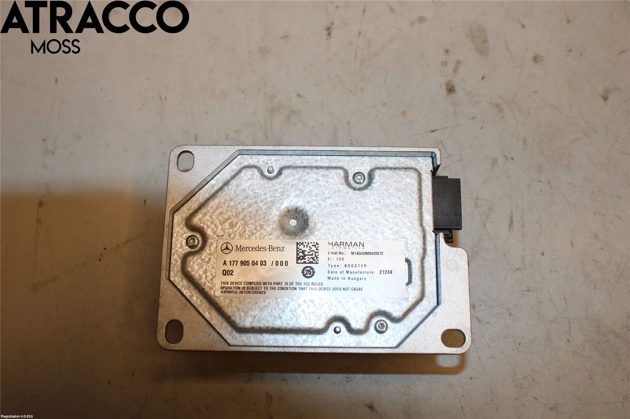 Mercedes-Benz MB EQB (X243) 22- Radio-Stereo Förstärkare