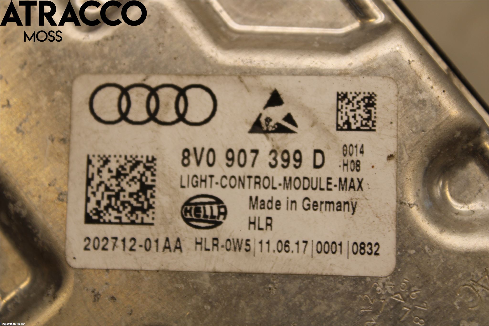 Volkswagen VW GOLF / E-GOLF VII 13-20 Styrenhet Strålkastare