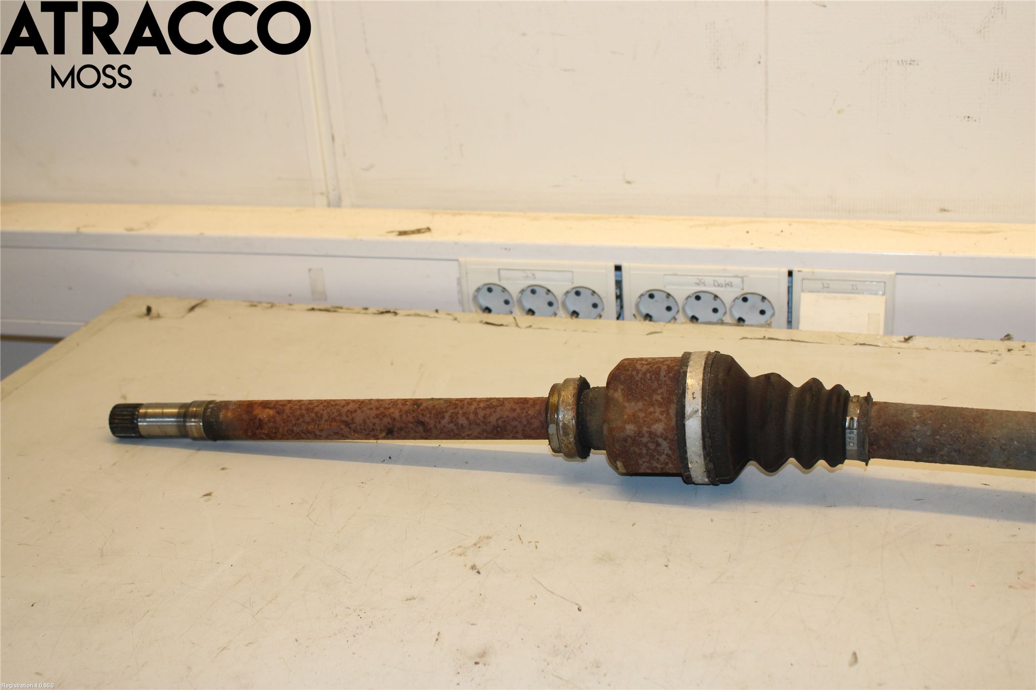 Peugeot 3008 09-16 Drivaxel Fram Höger