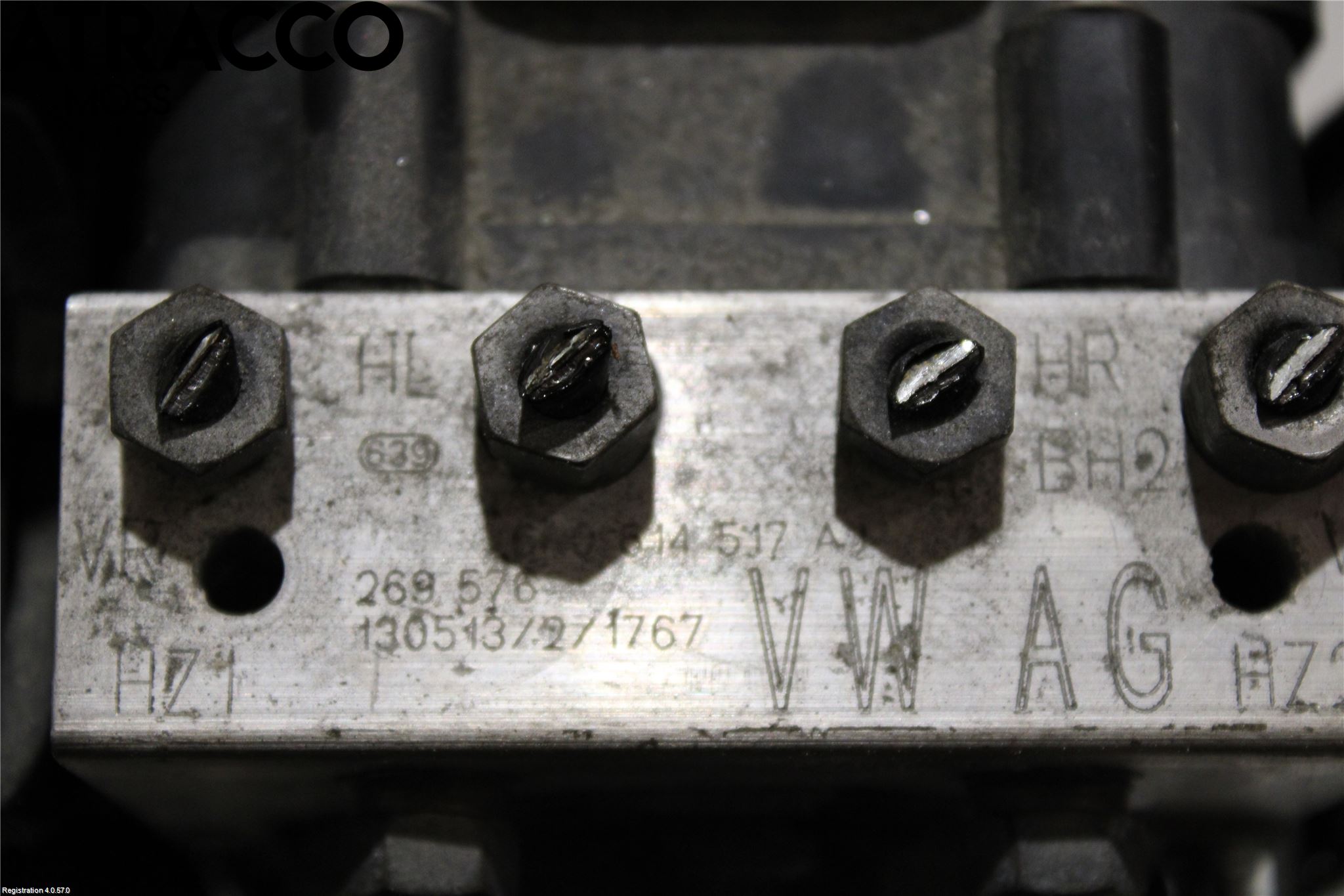 Volkswagen VW POLO 10-17 Abs Hydraulaggregat