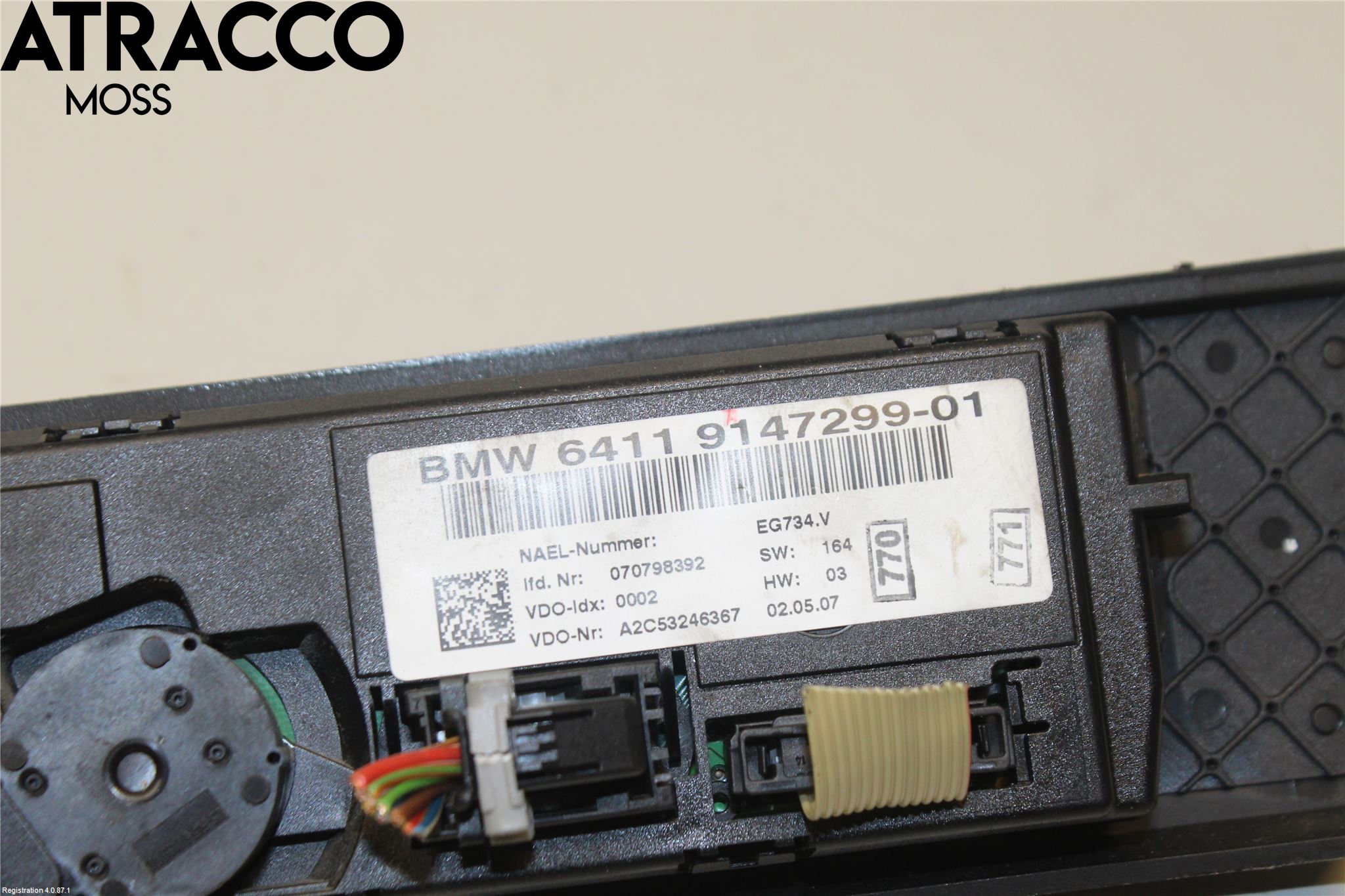 BMW 3 E90/91 SED/TOU 05-12 Ac Styrenhet Ac Manöveren