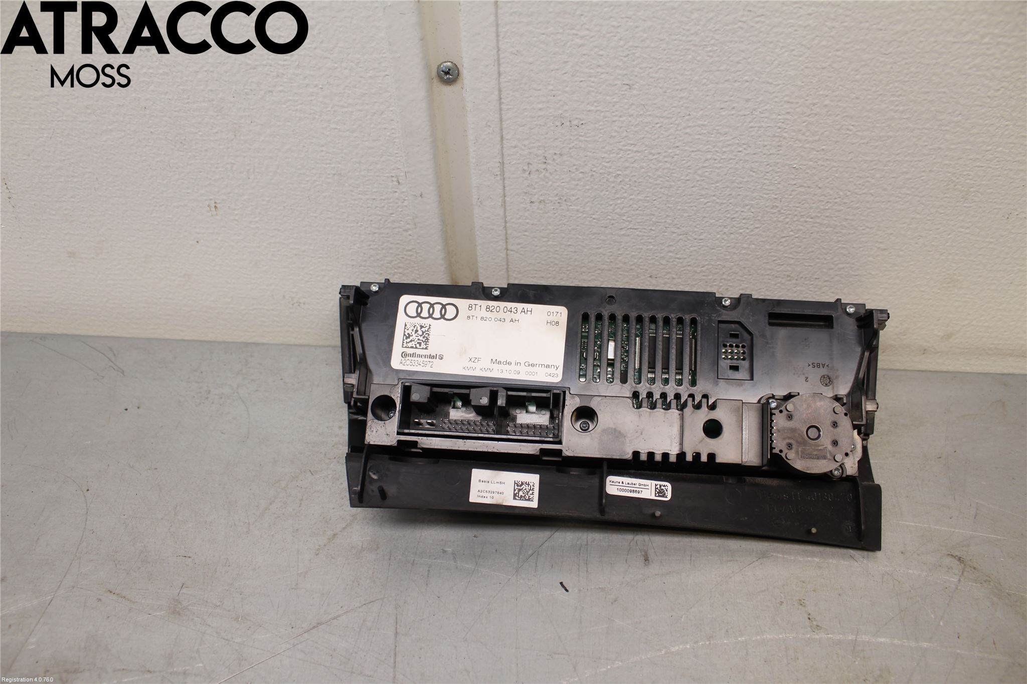Audi A4/S4 08-11 Ac Styrenhet Ac Manöveren