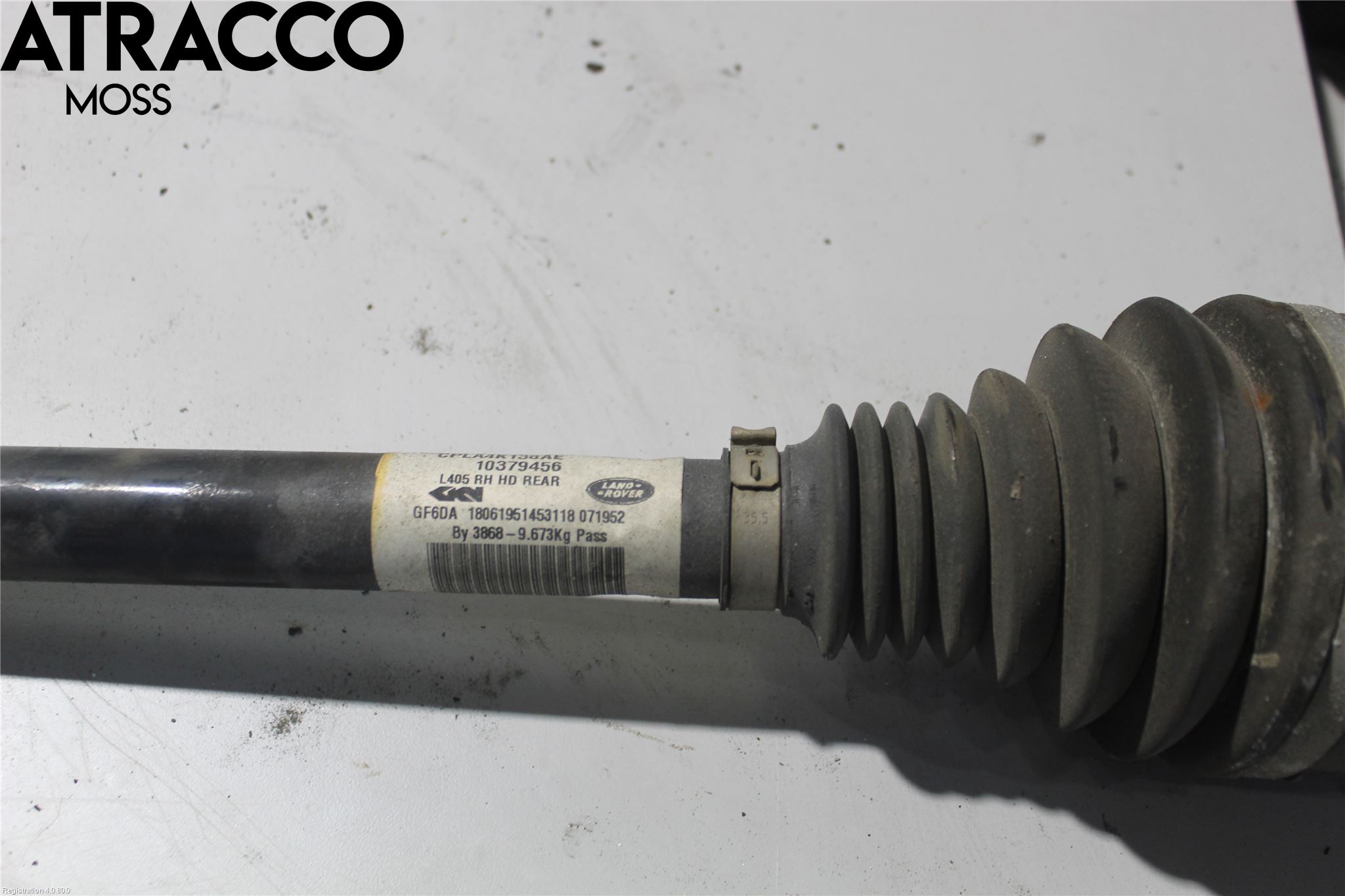 Landrover RANGE ROVER SPORT (L494) 14-22 Drivaxel Bak Höger
