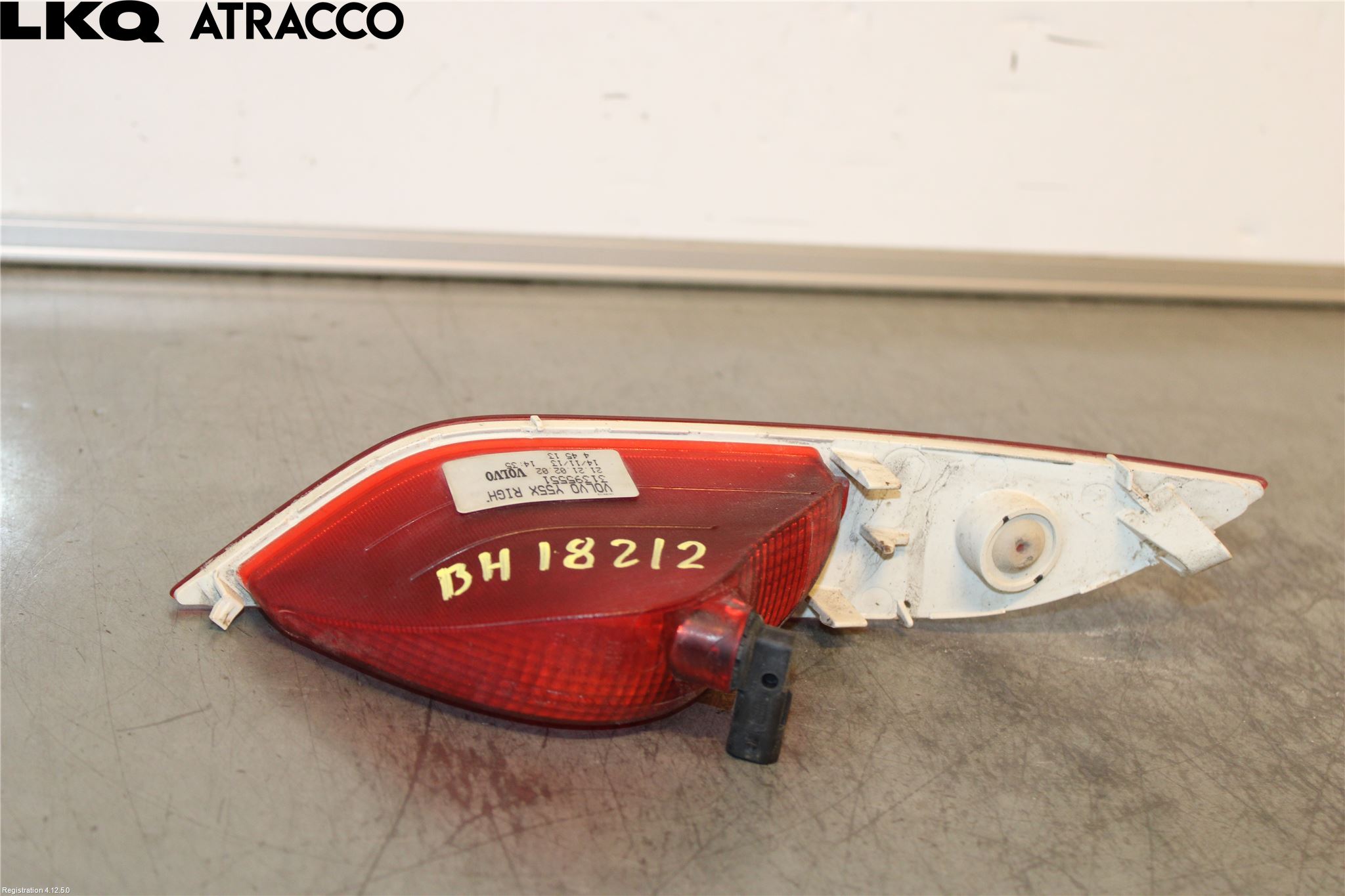 Volvo V40 12-19 Backlampa
