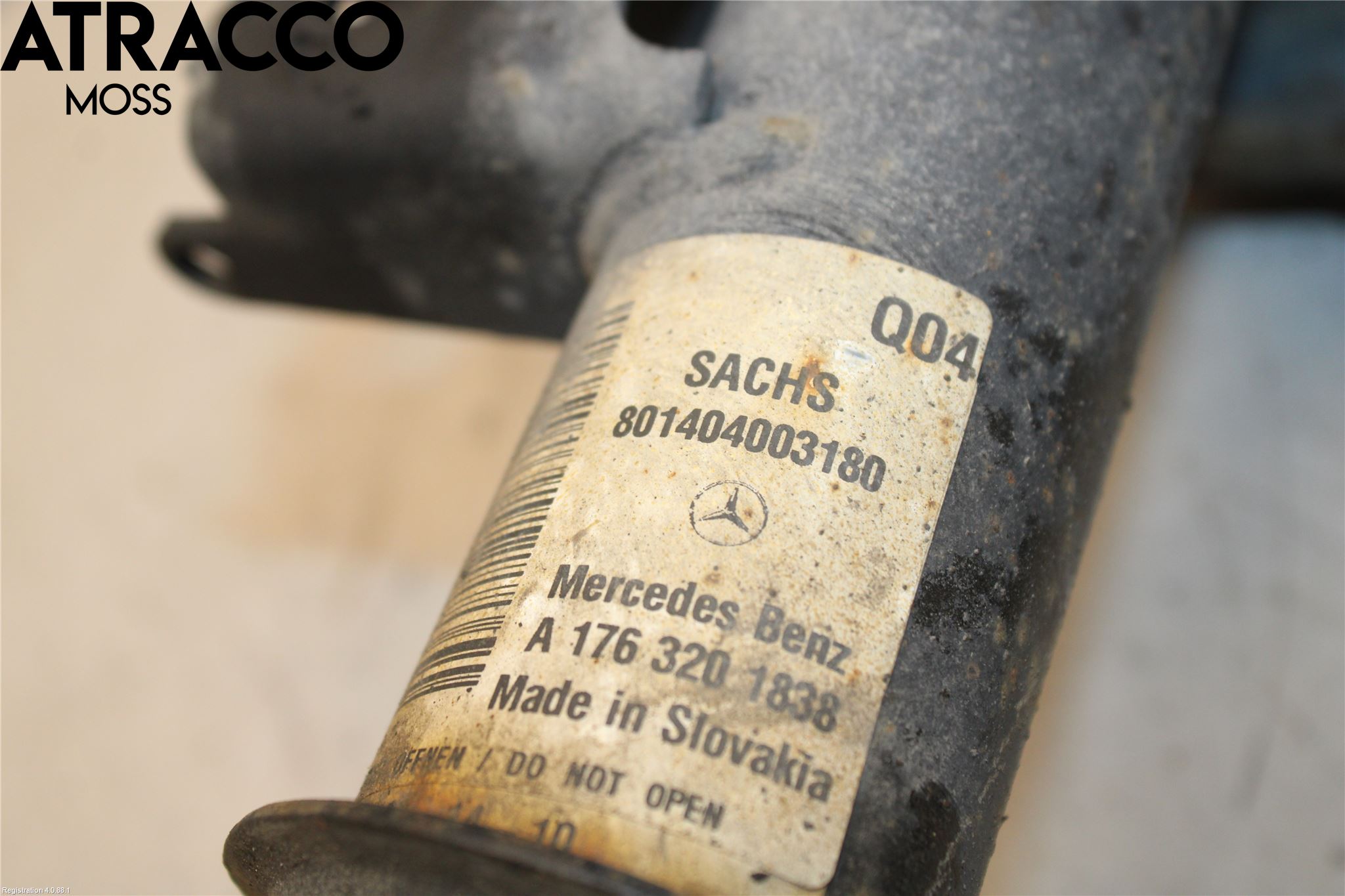 Mercedes-Benz MB A-KLASS (W176) 13-18 Fjäderben Fram Höger