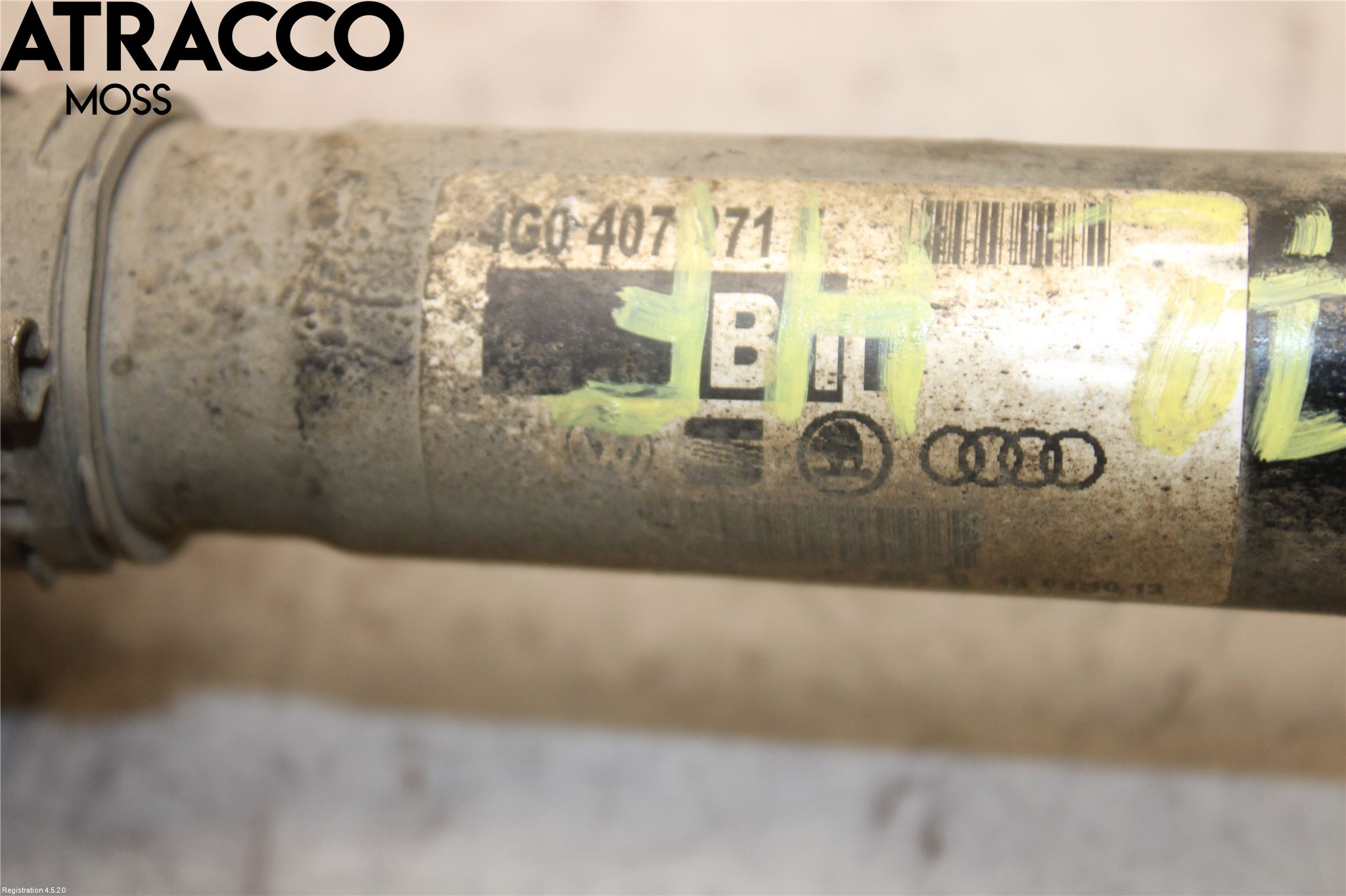 Audi A6 ALLROAD 12-18 Drivaxel Fram Höger