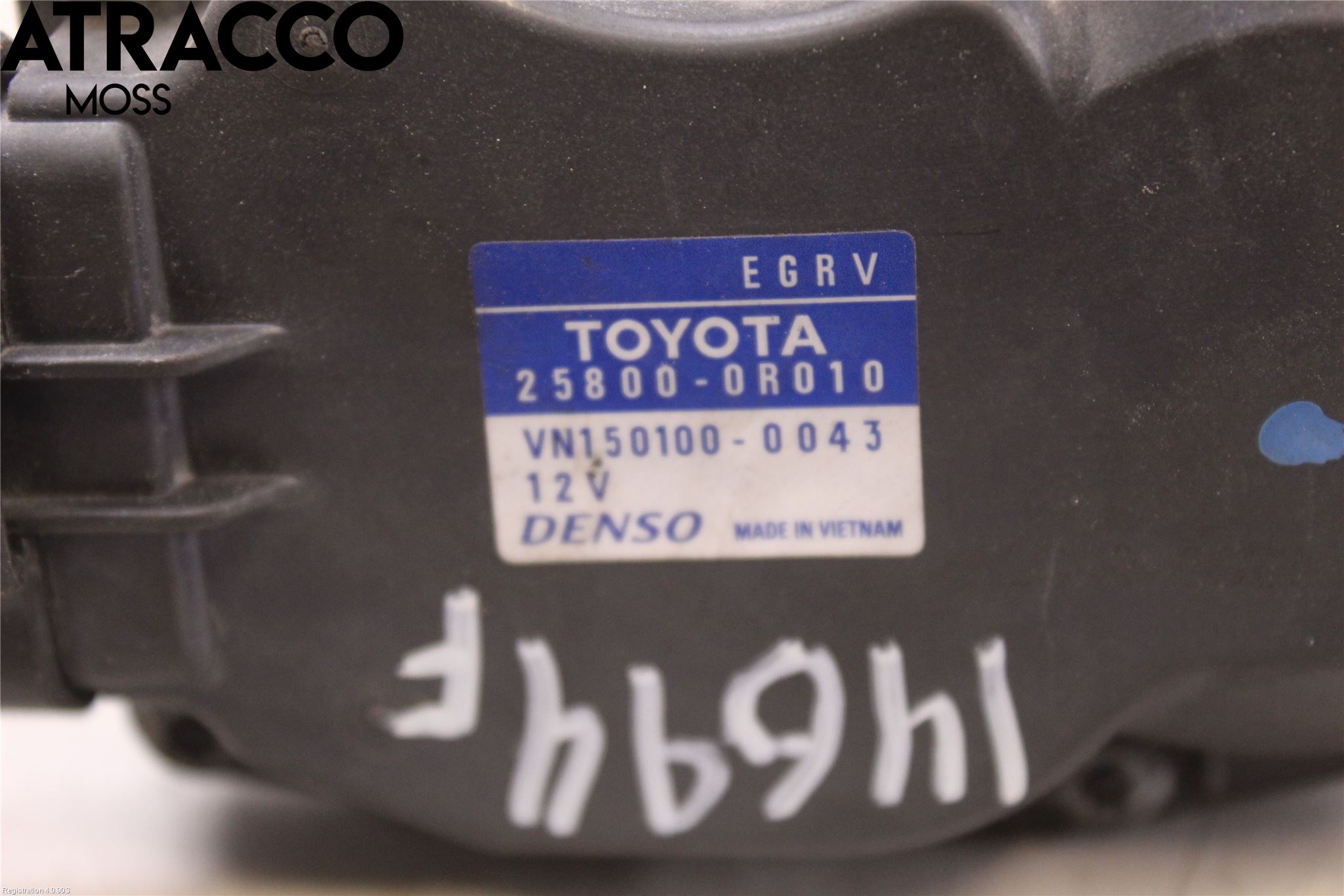 Toyota AVENSIS 09-15 Egr Ventil