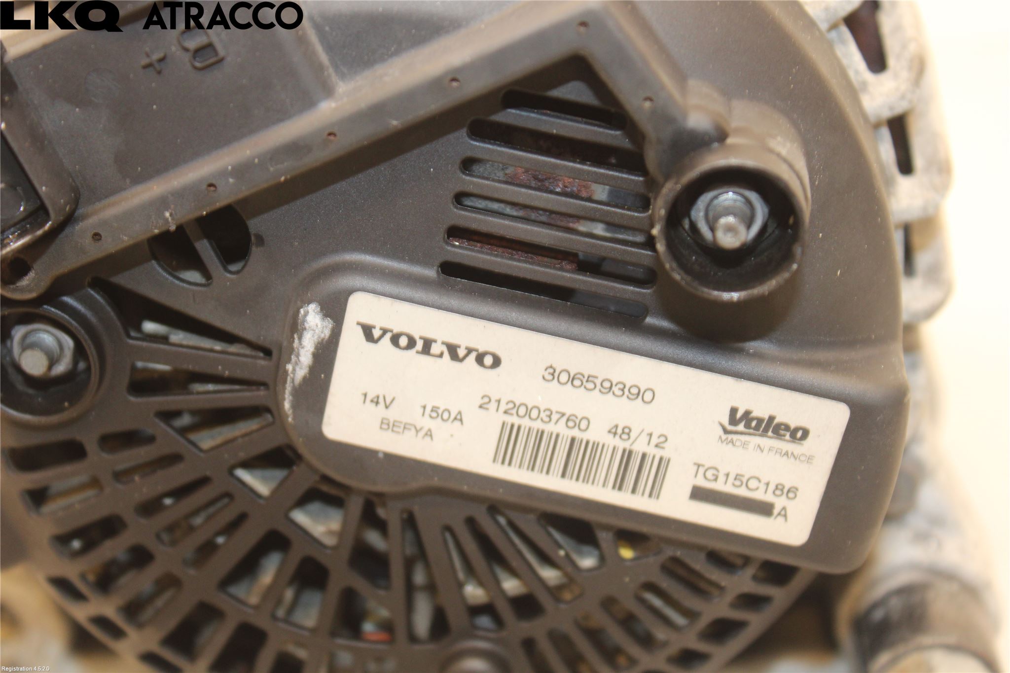 Volvo V60 11-13 Generator