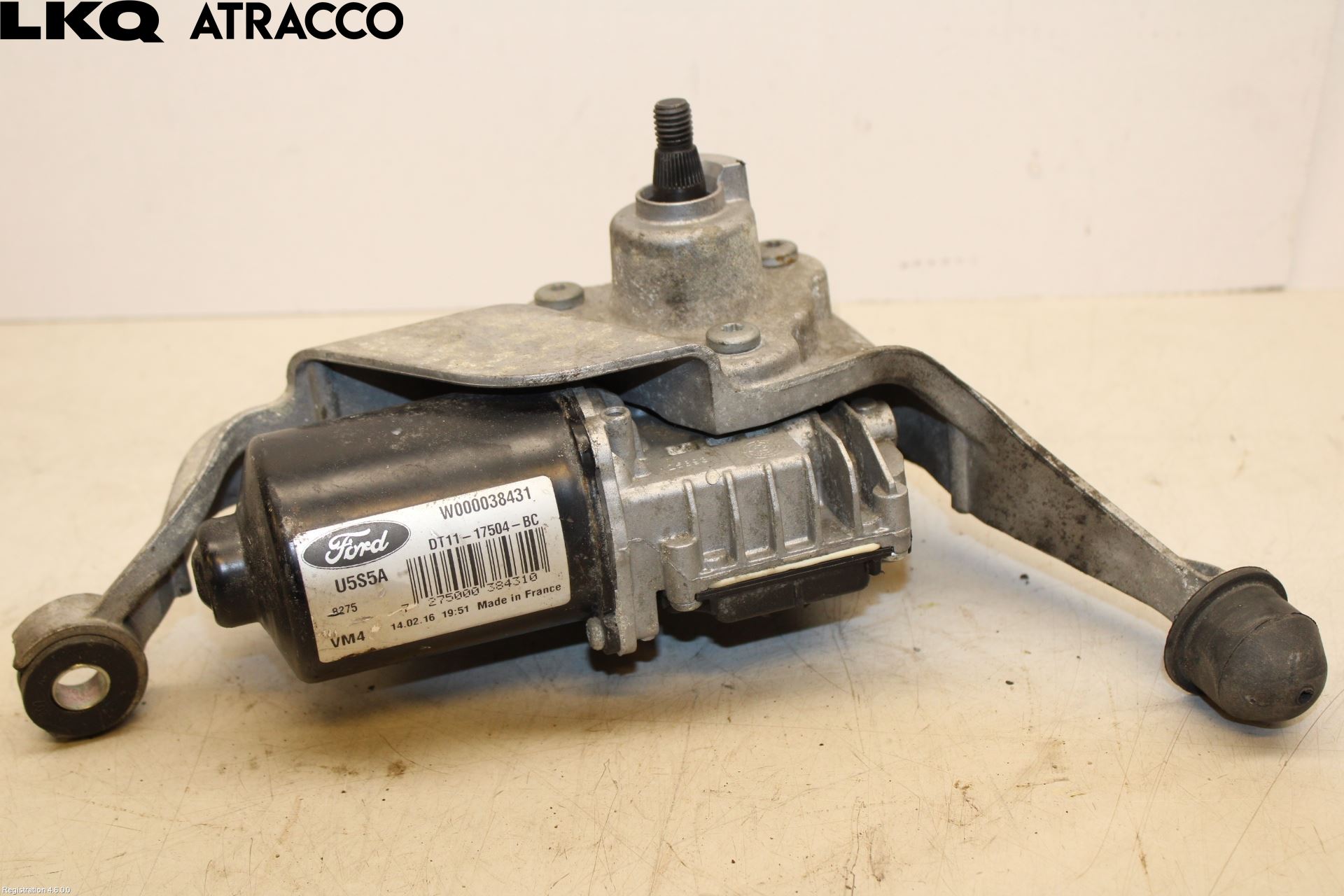 Ford TRANSIT/TOURNEO CONNECT 13-22 Torkarmotor Vindruta