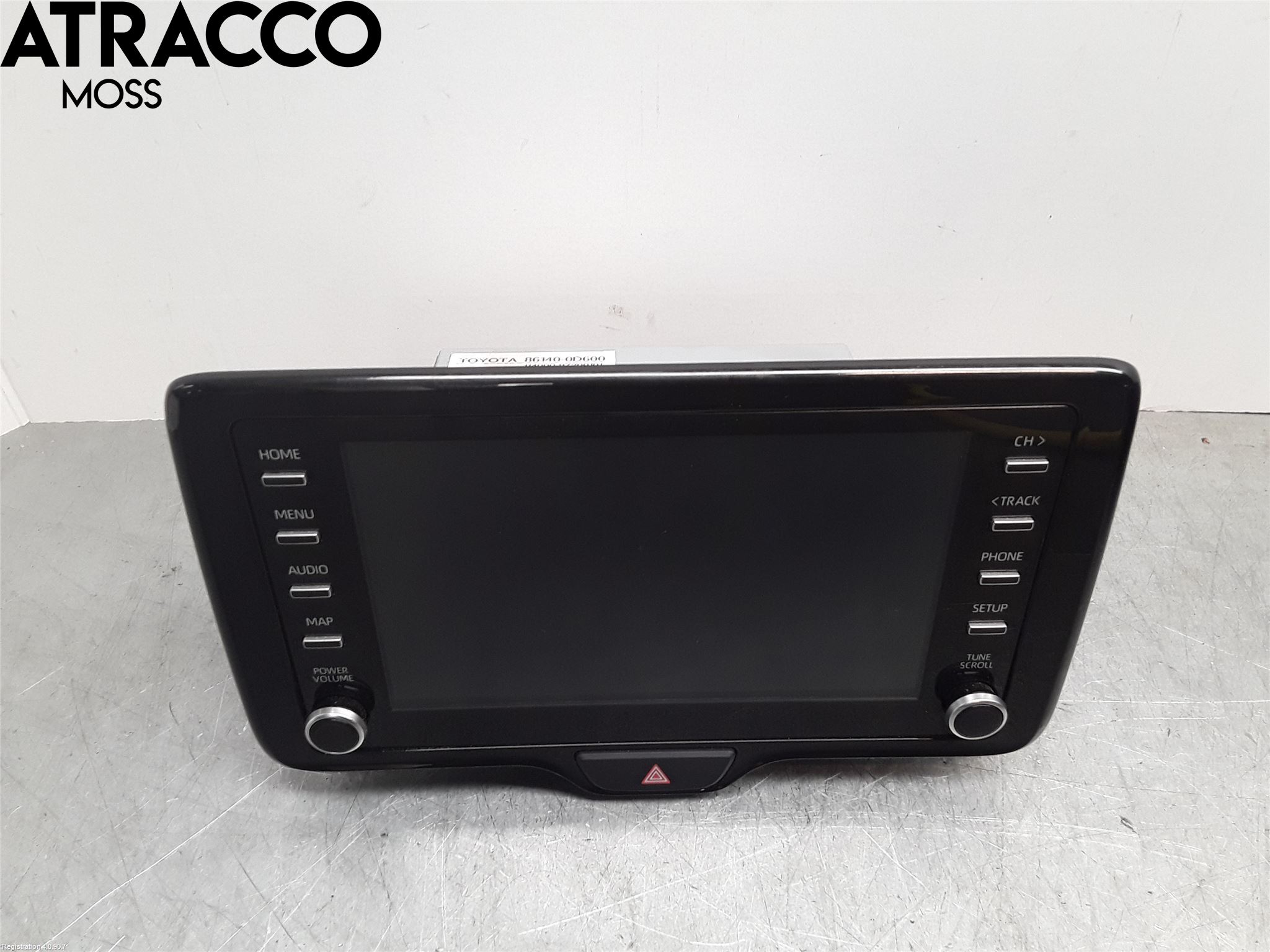 Toyota YARIS CROSS XP21 21- Multifunktionsdisplay